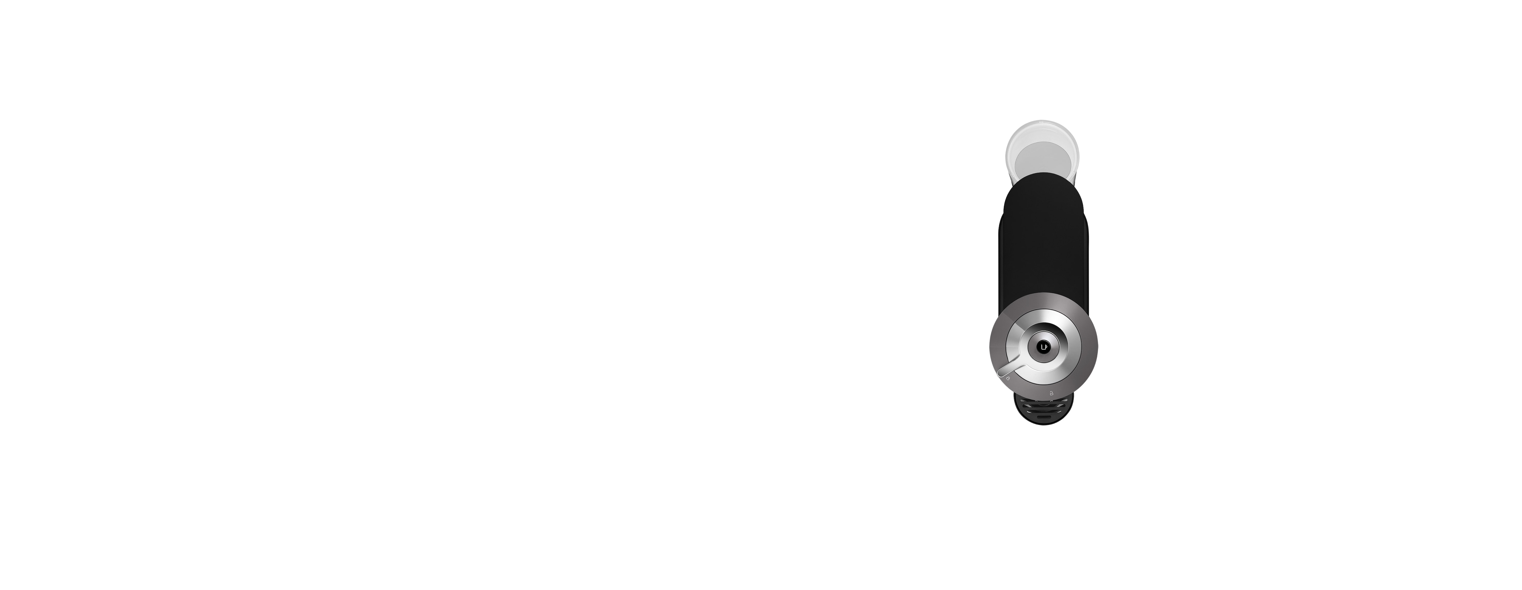 Nespresso VERTUO Next Dark Grey & Aeroccino 3 schwarz Vertuo Kaffeemaschine
