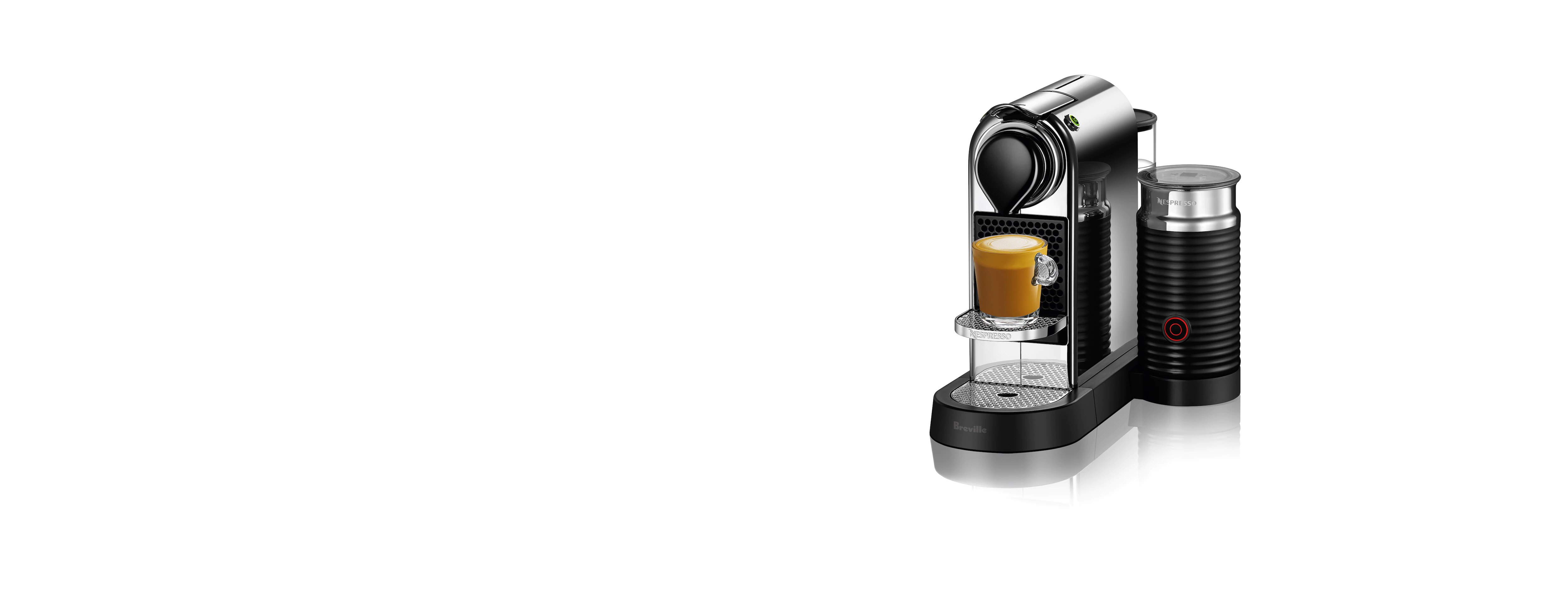 CitiZ\u0026milk Breville Chrome | Nespresso