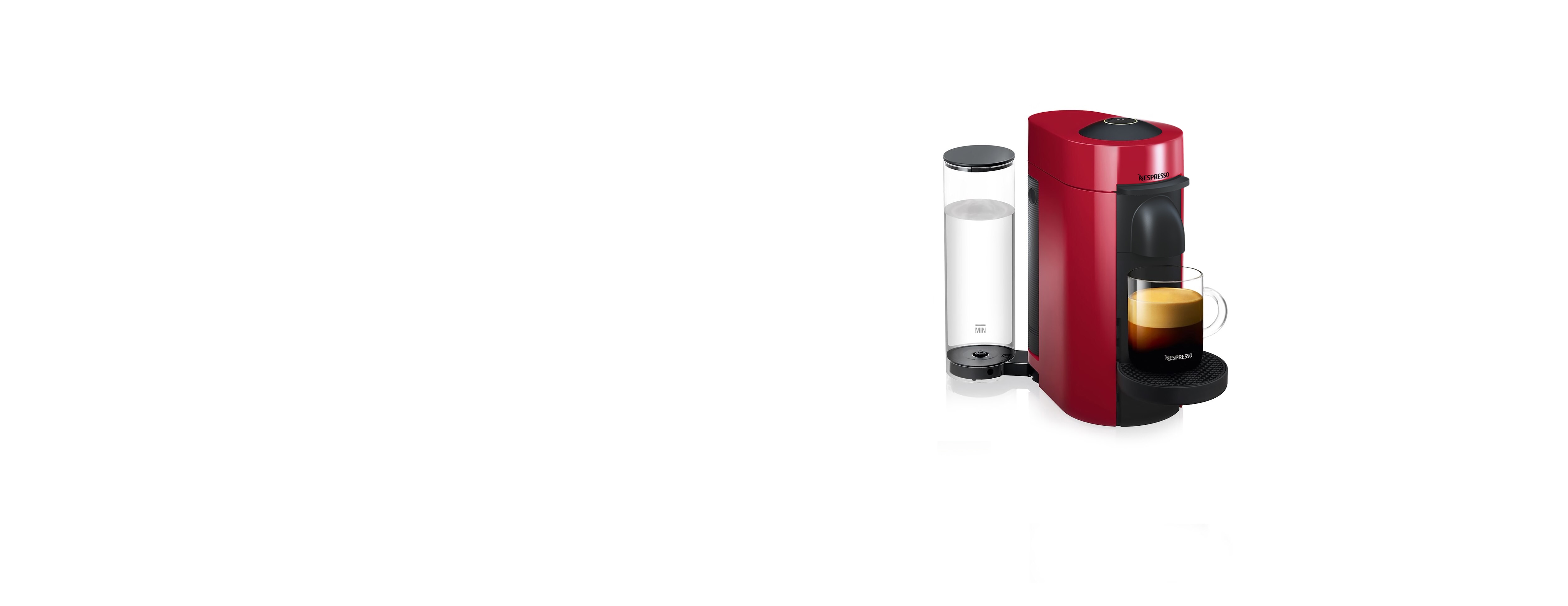 Vertuo Plus Coffee Machine | Cherry Red 