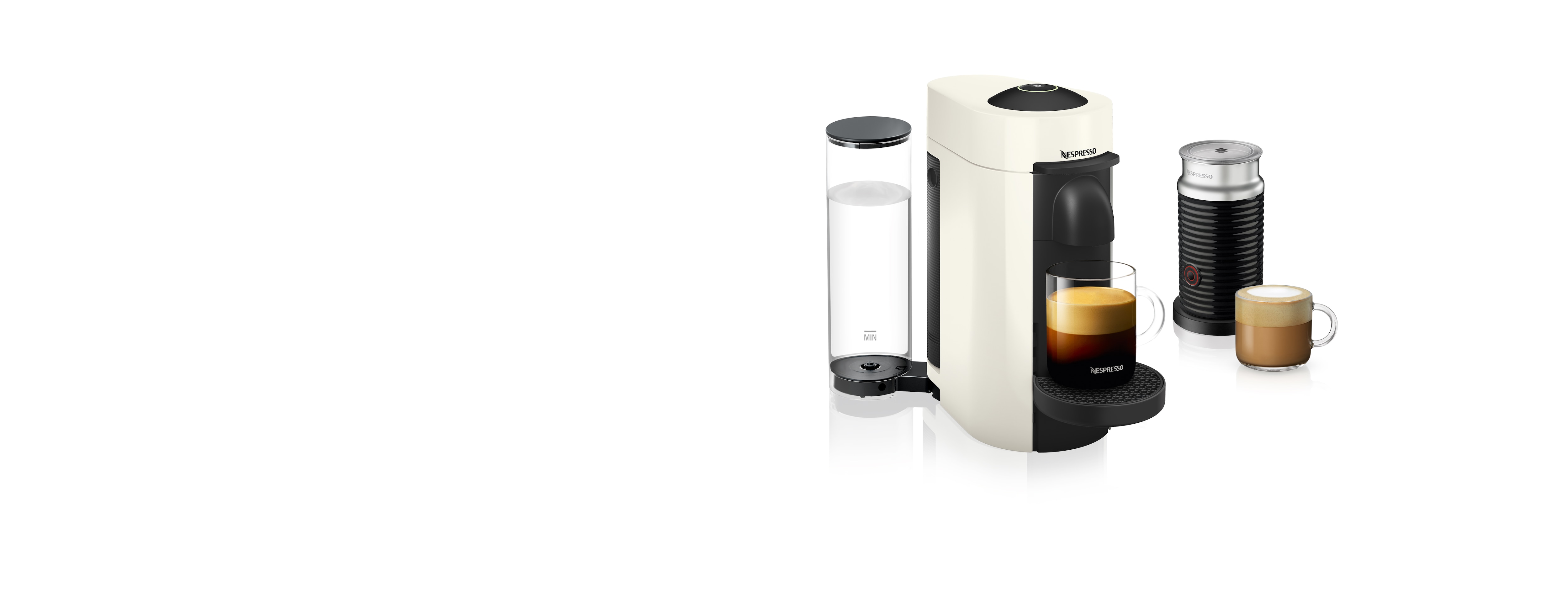 Nespresso VertuoPlus Matte White 