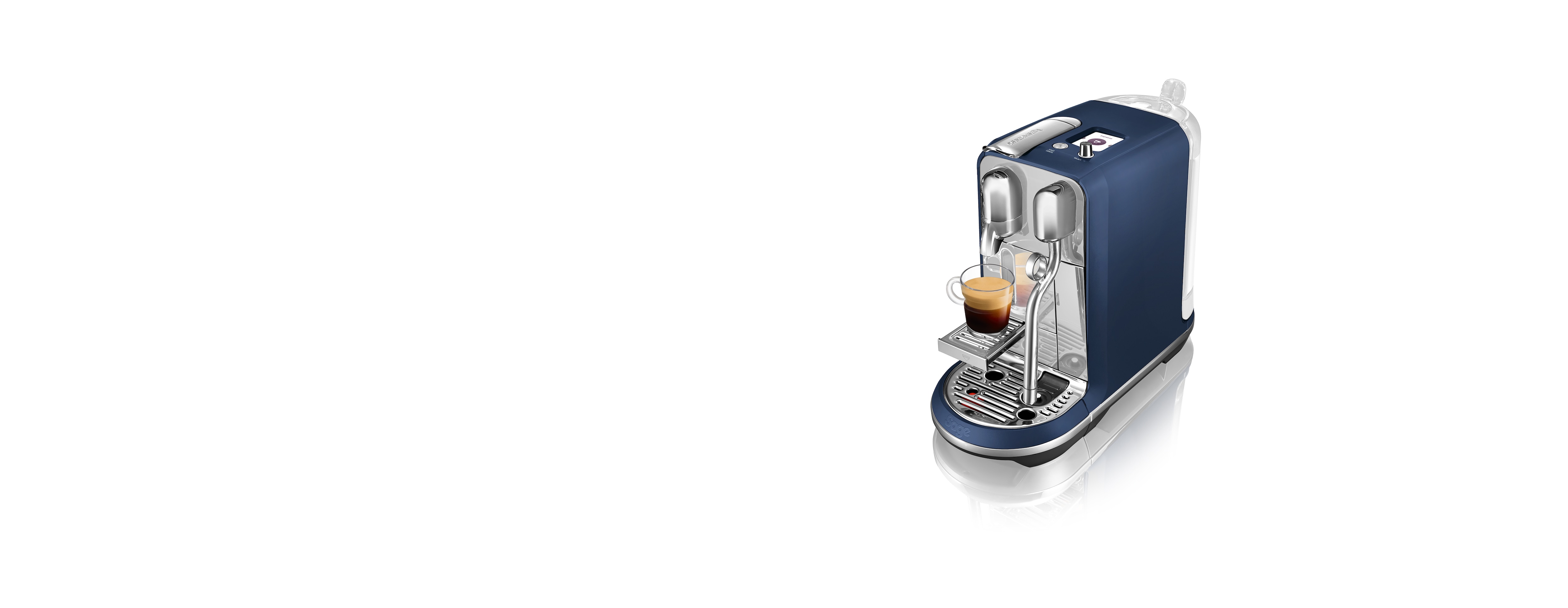 SAGE creatista PLUS Nespresso Macchina Damson Blue macchina da caffè 