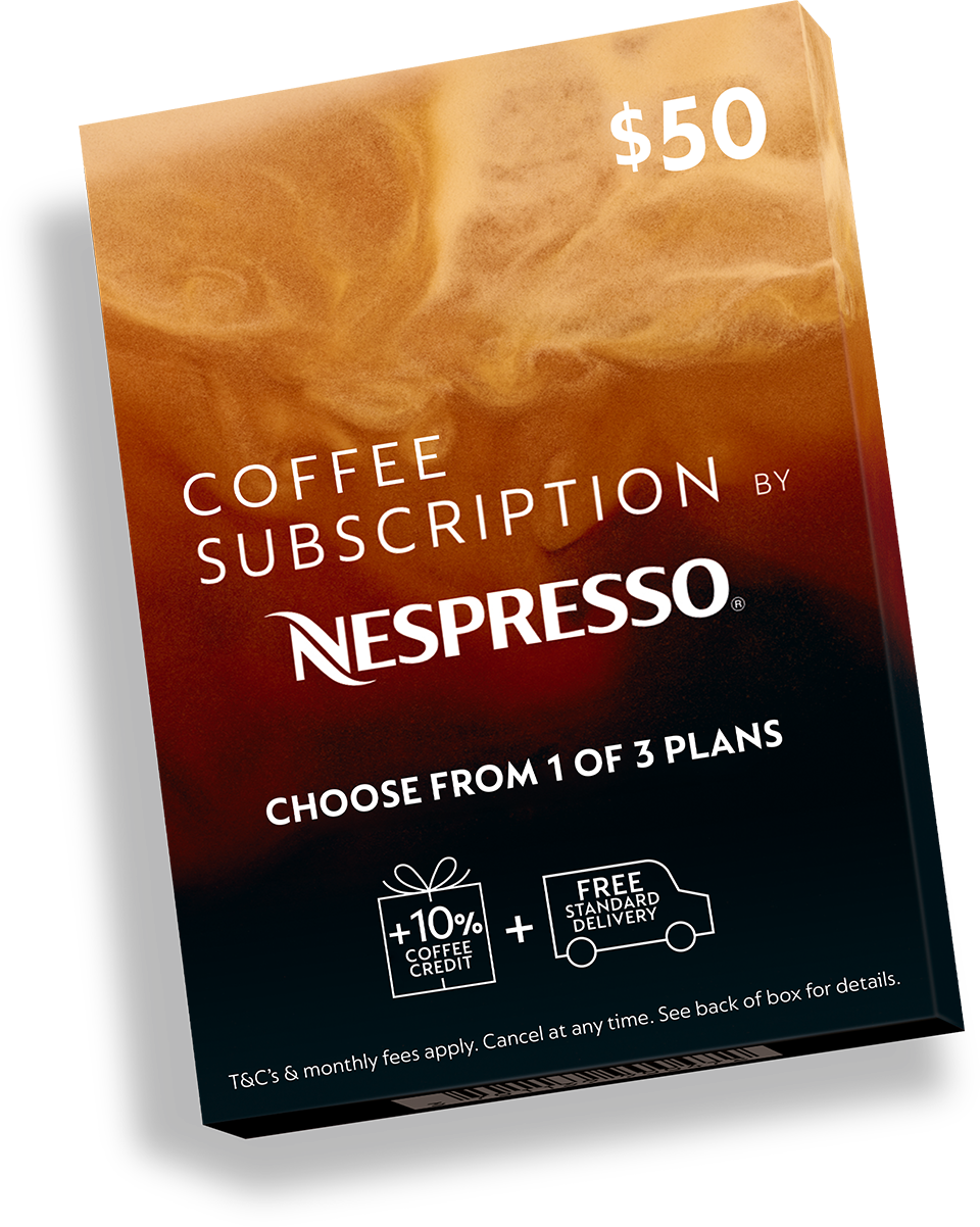 Coffee Subscription Box Prepaid Subscription Card Nespresso NZ