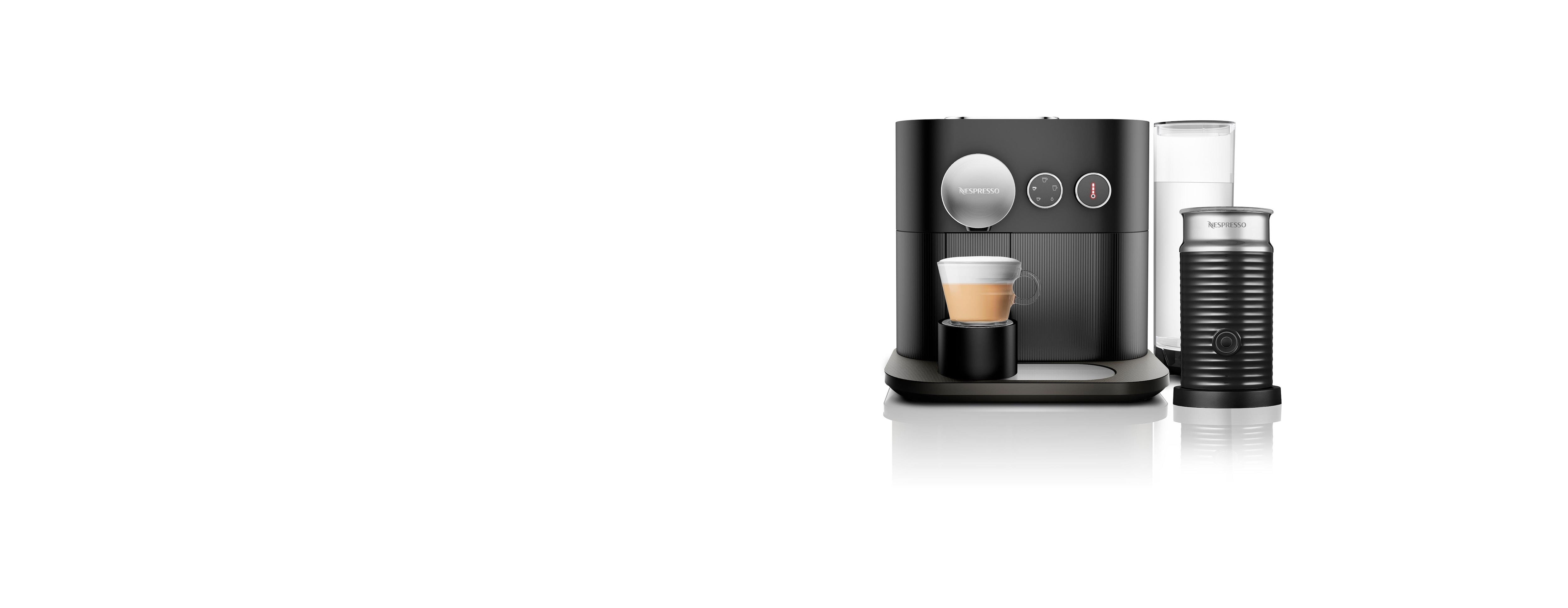Expert Machine Off Black with Aeroccino | Coffee Machine | Mexico