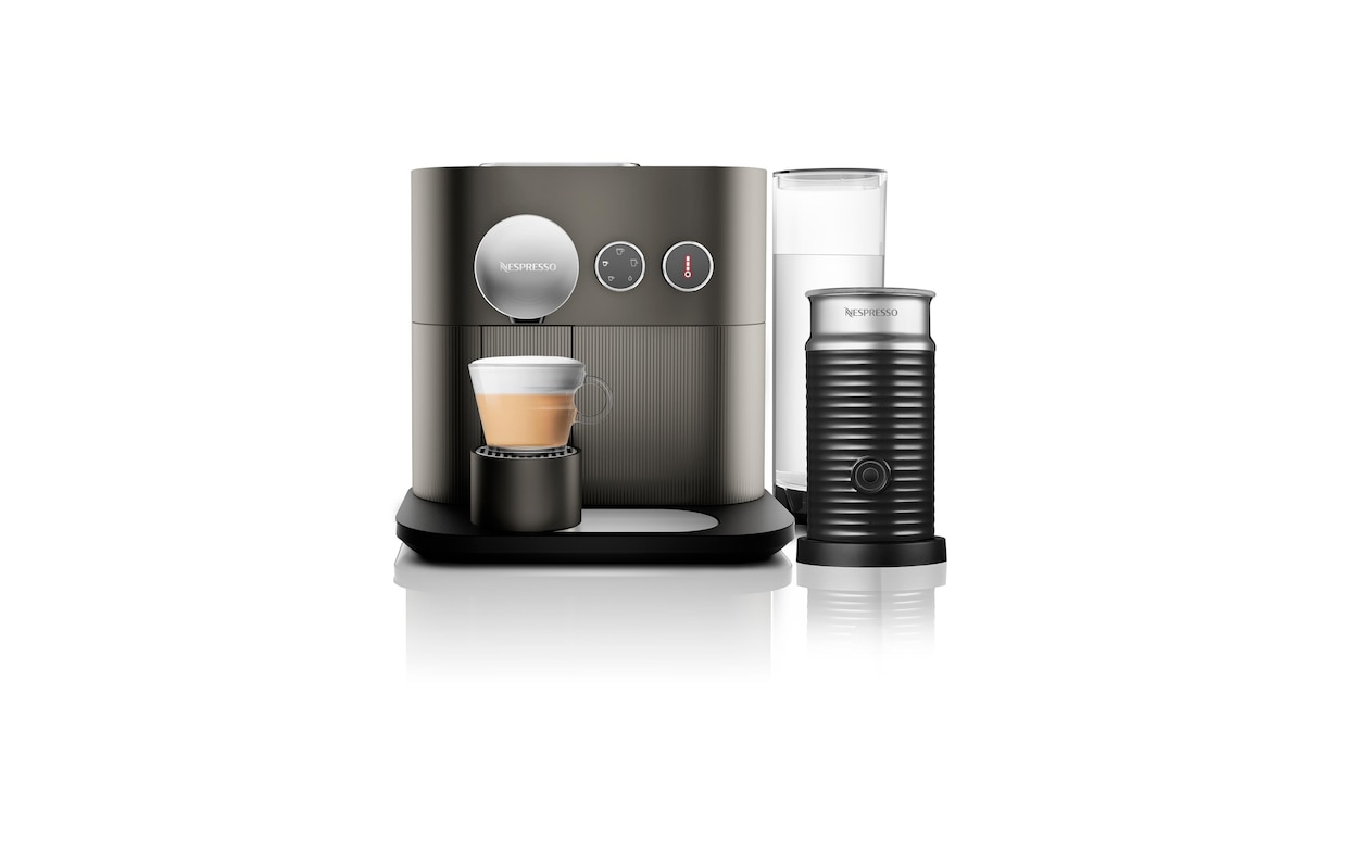 udendørs Den aktuelle Afslut Expert Machine Anthracite Grey and Aeroccino | Coffee Machines | Nespresso  Mexico