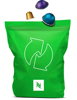 Green Nespresso Recycling Bag