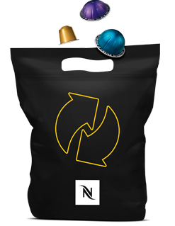 Sac de recyclage Nespresso noir