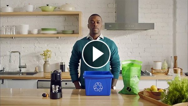 How to recycle your Nespresso Aluminum Capsules: Green Bag Solution