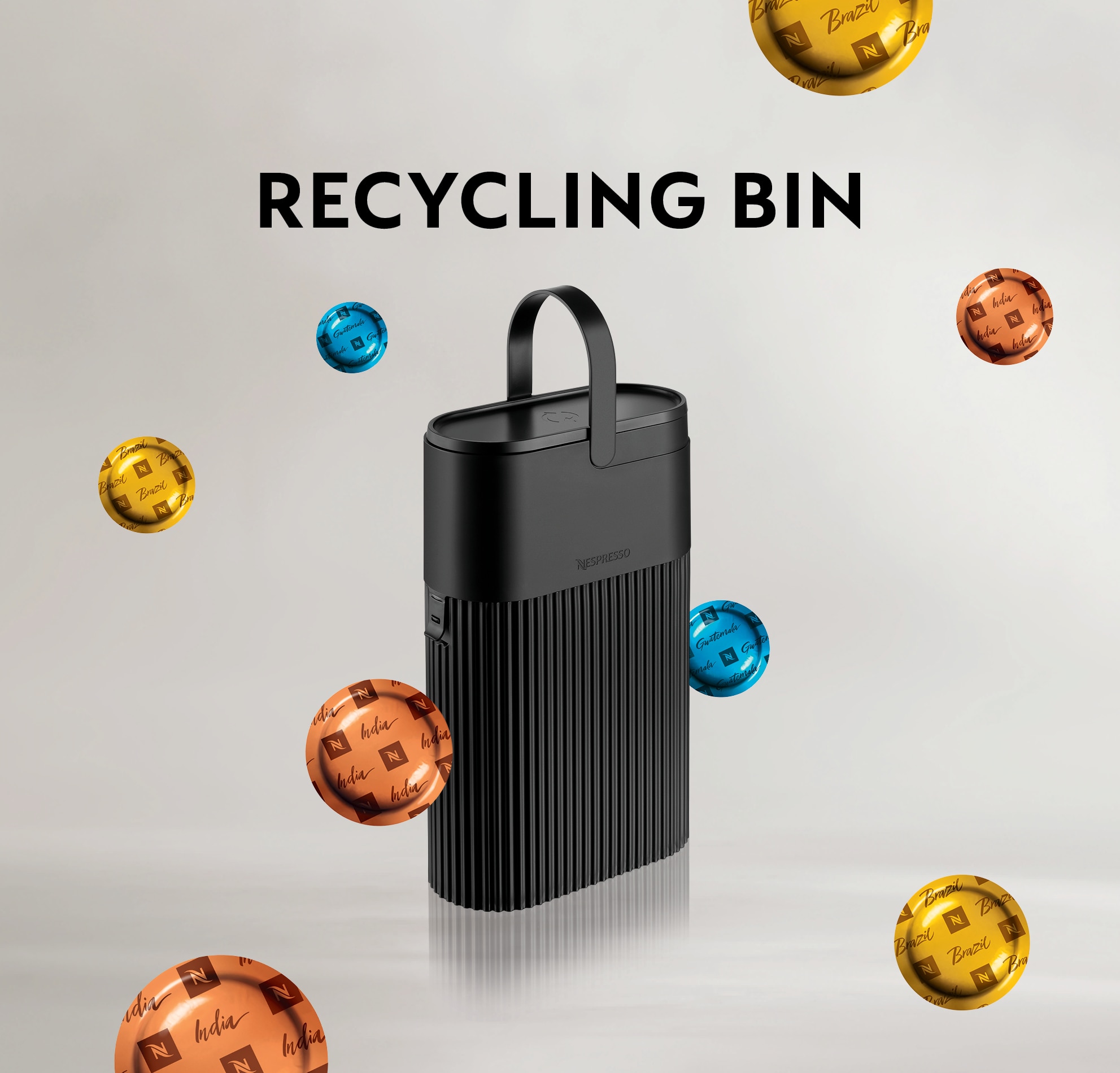 Nespresso recycling container online