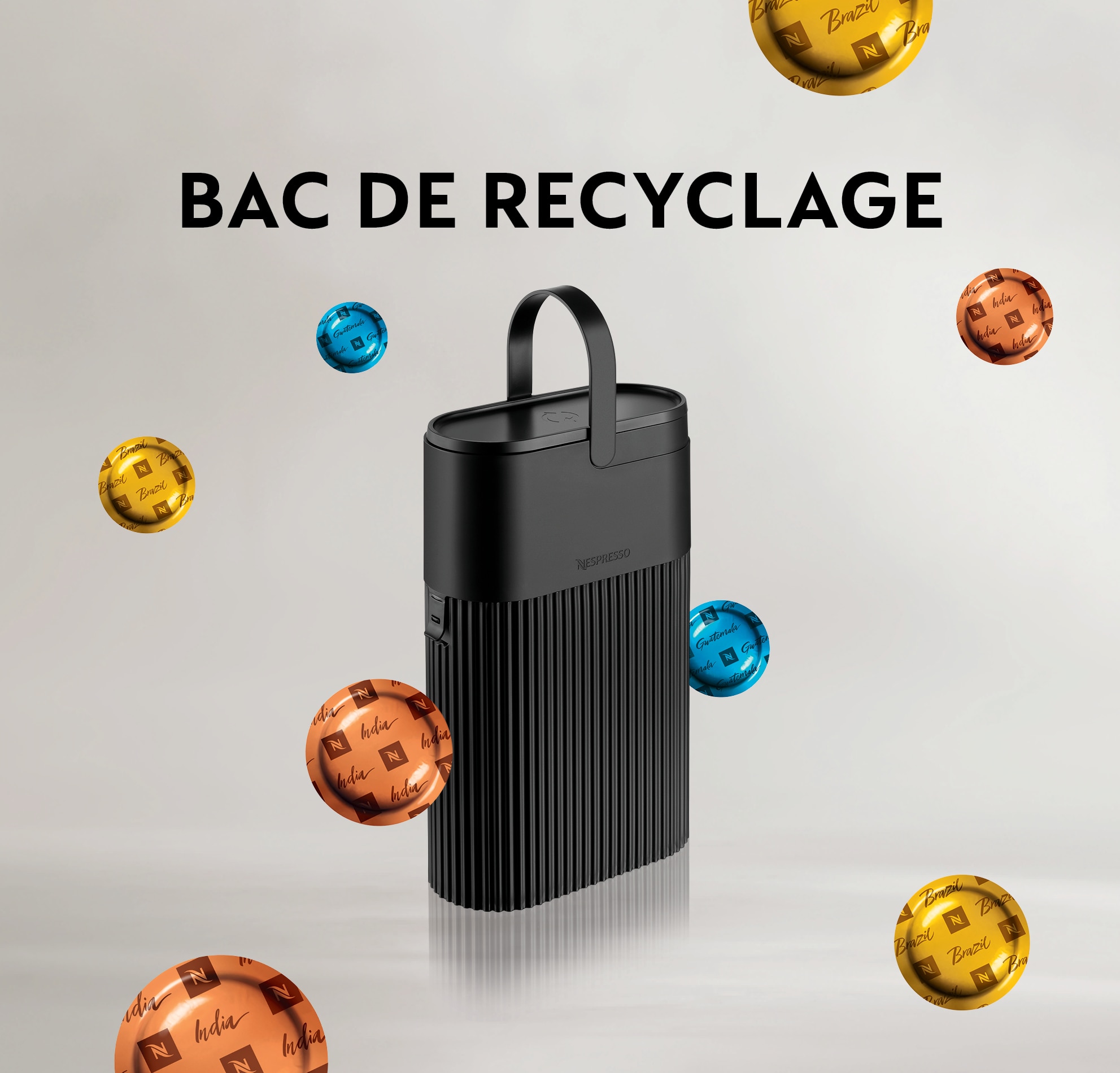 Contenant capsules Zenius Accessoires Nespresso Pro CA