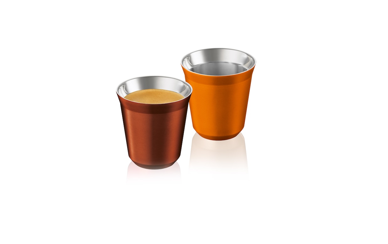 By name Luster carriage PIXIE Lungo Set, Envivo & Linizio | Coffee Cups | Nespresso ™