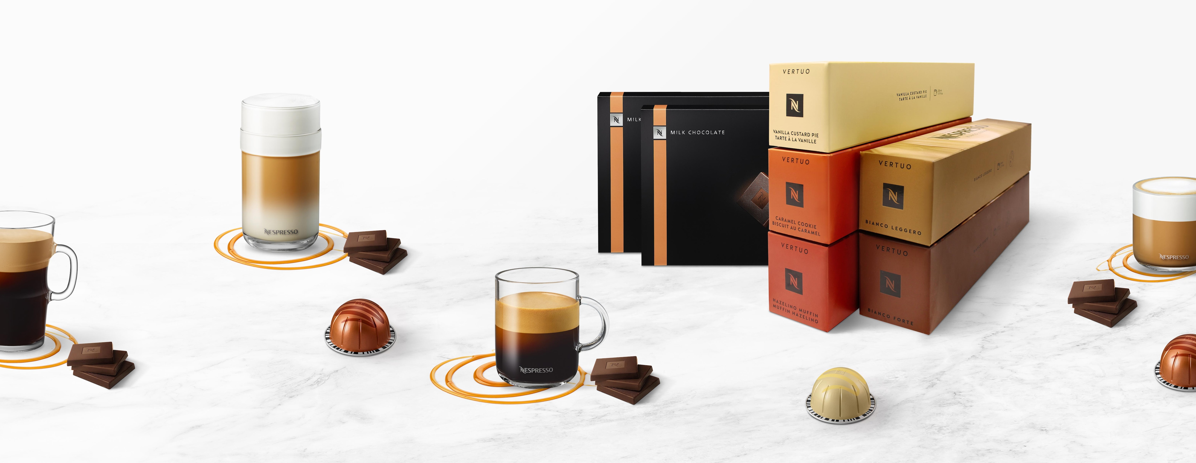  European Version Nespresso Vertuo Line Barista Creations: Sweet  Vanilla - 30 Coffee Capsule Pods Imported (not affiliated with Nespresso  US) : Grocery & Gourmet Food