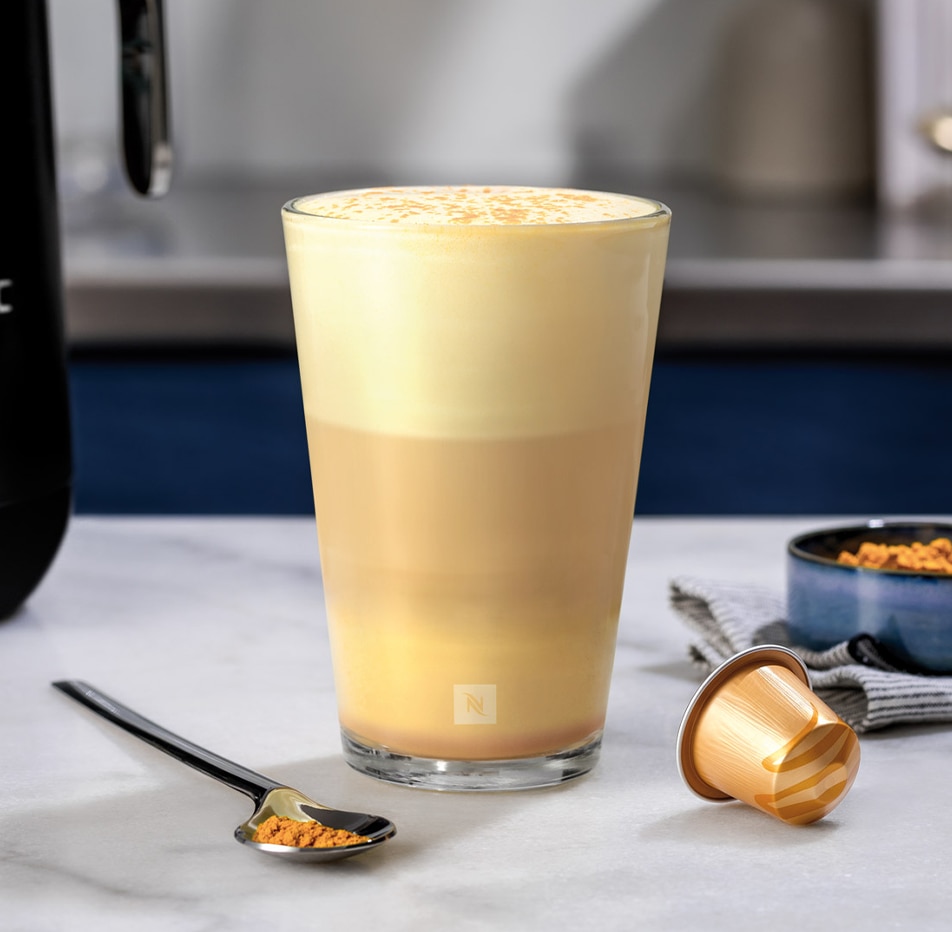 Golden Turmeric Latte Coffee Recipe Nespresso Pro Canada