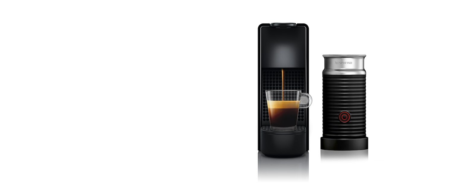 Essenza Mini Negra \u0026 Espumador De Leche · Nespresso - Kyva