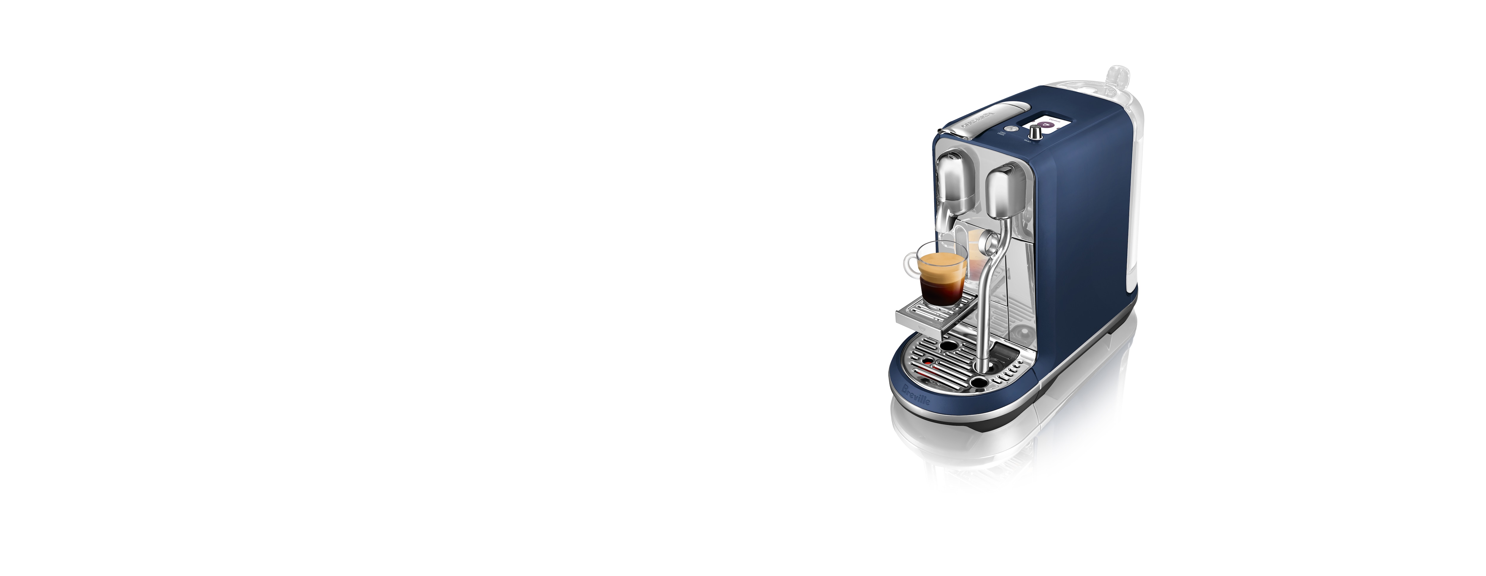 Breville Creatista Plus Damson Blue | Nespresso