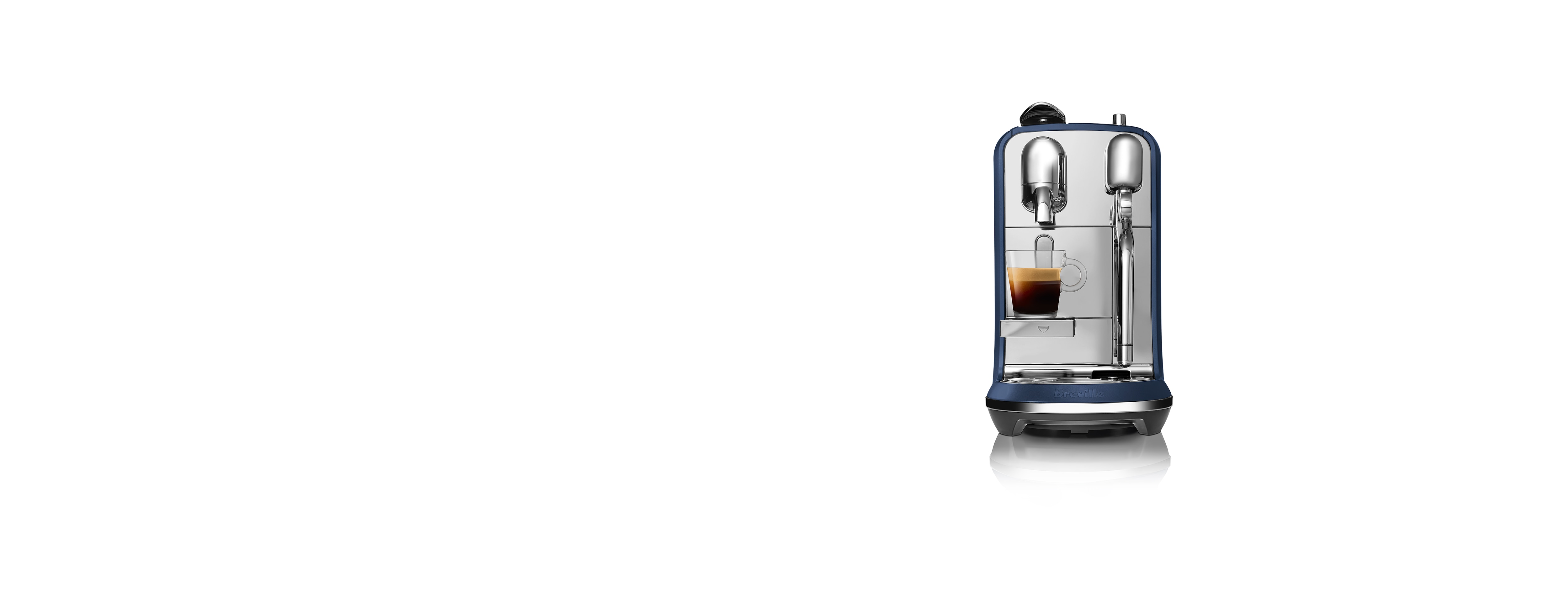 Breville Creatista Plus Damson Blue Nespresso