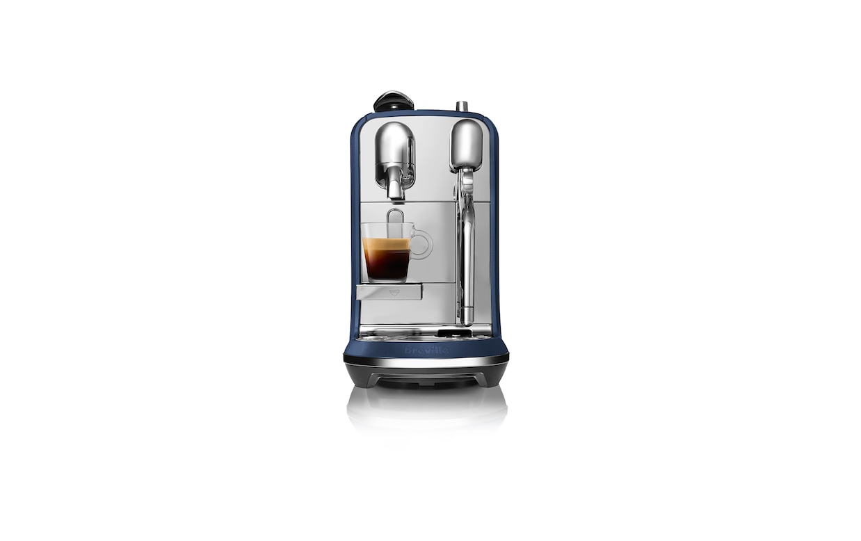 Nespresso By Breville Damson Blue Creatista Plus Espresso Machine