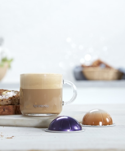 Vertuo Cappuccino featuring Creations Bianco Leggero Nespresso