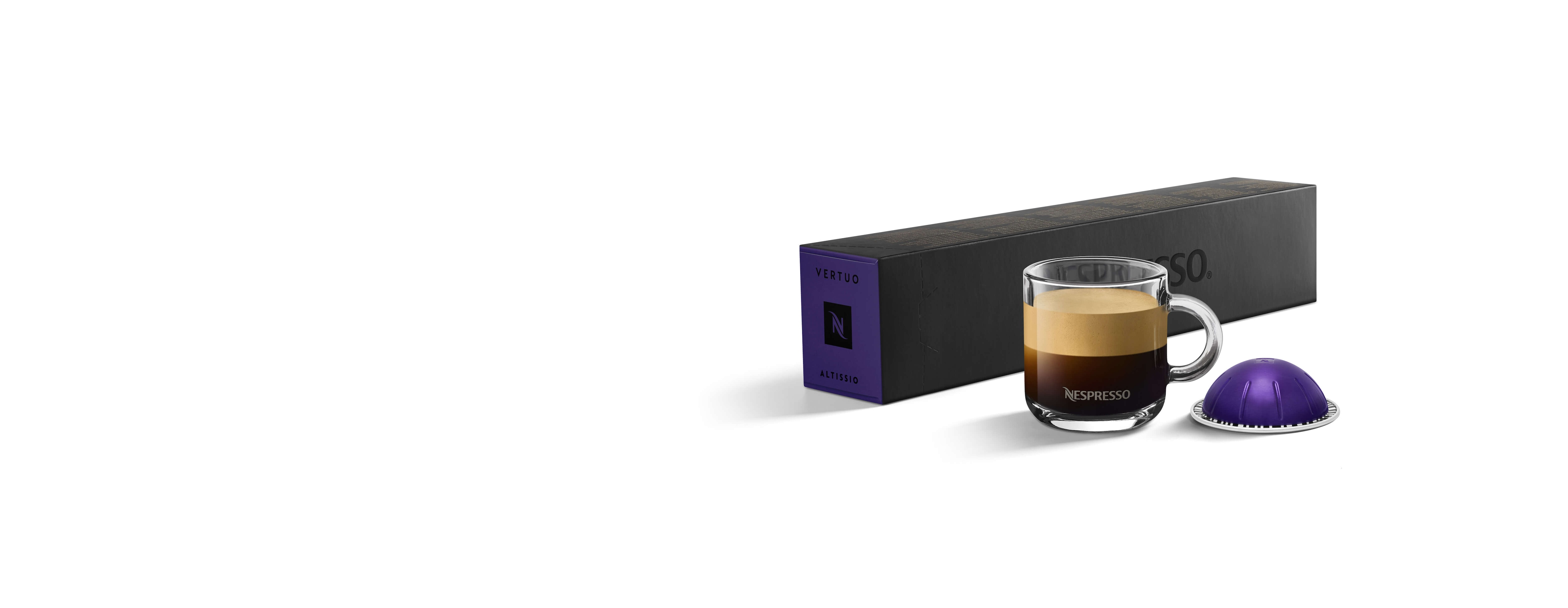 Nespresso Vertuo Altissio Espresso Capsules Dark Roast - 40ct : Target