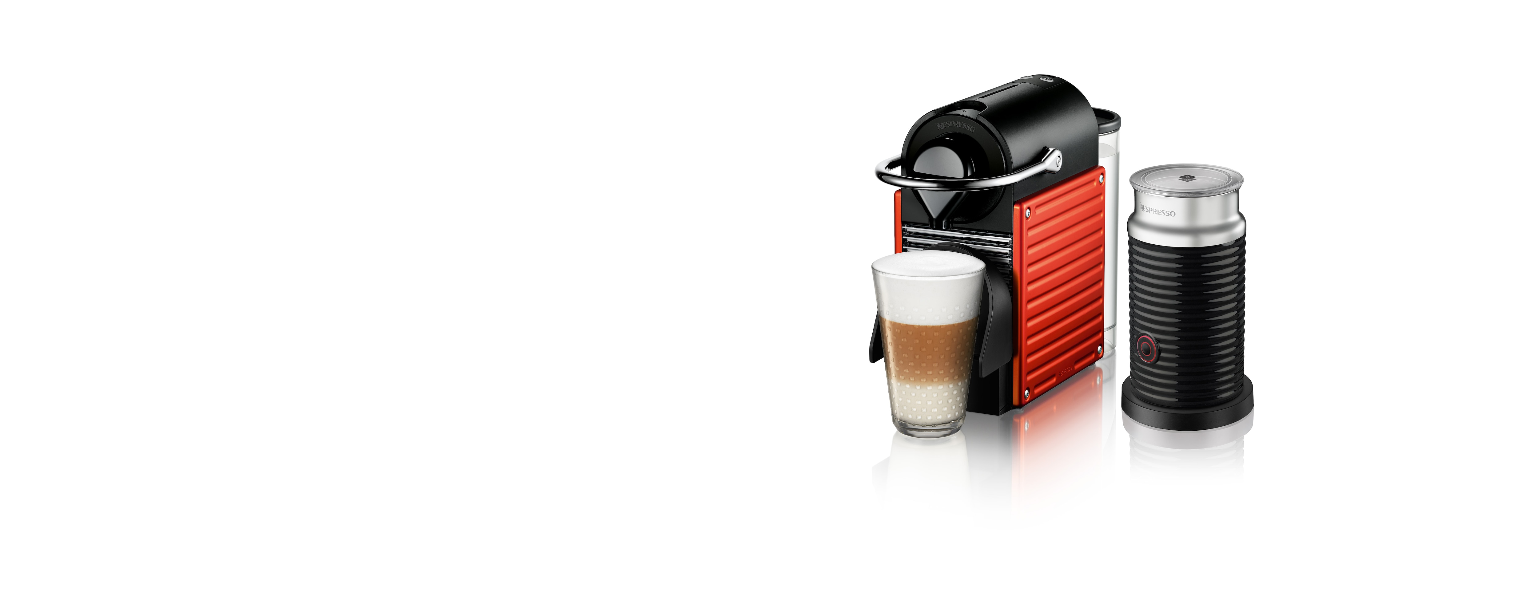 Pack Pixie Electric Roja | Cafetera cápsulas | Nespresso™ Chile