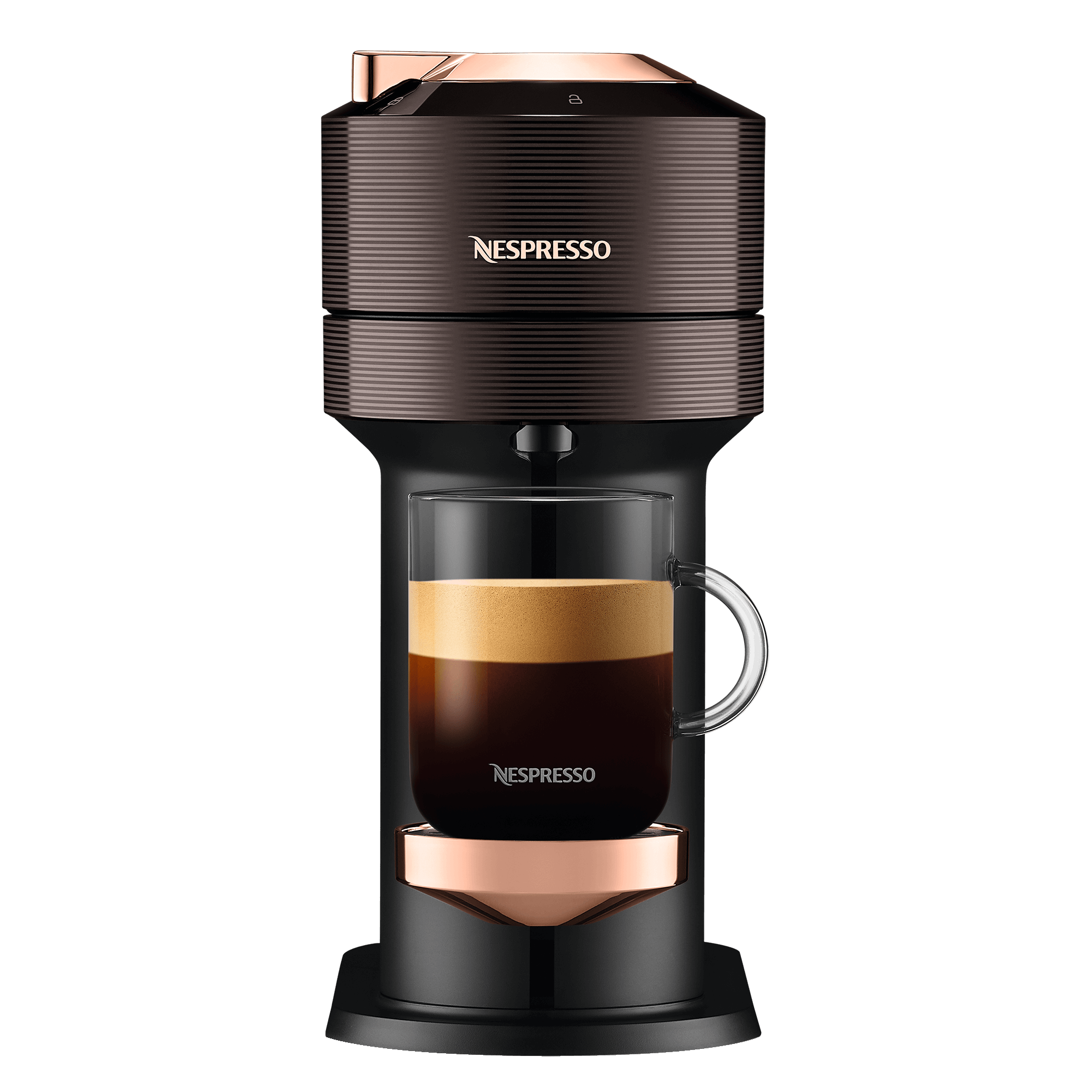 Vertuo Next Premium Rich Brown VERTUO Next. Für das große Kaffee-Erlebnis zum Teilen. Entdecken Sie 30 Kaffeekreationen in 6 Tassengrößen für 179 EUR