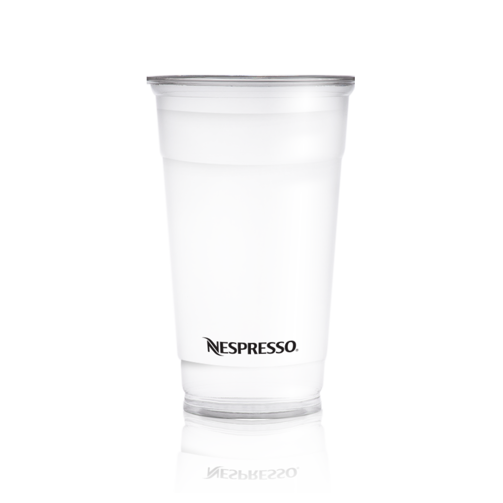 ~ kant voorwoord stapel Clear Cups 20 oz (50 pieces) - Nespresso USA Pro