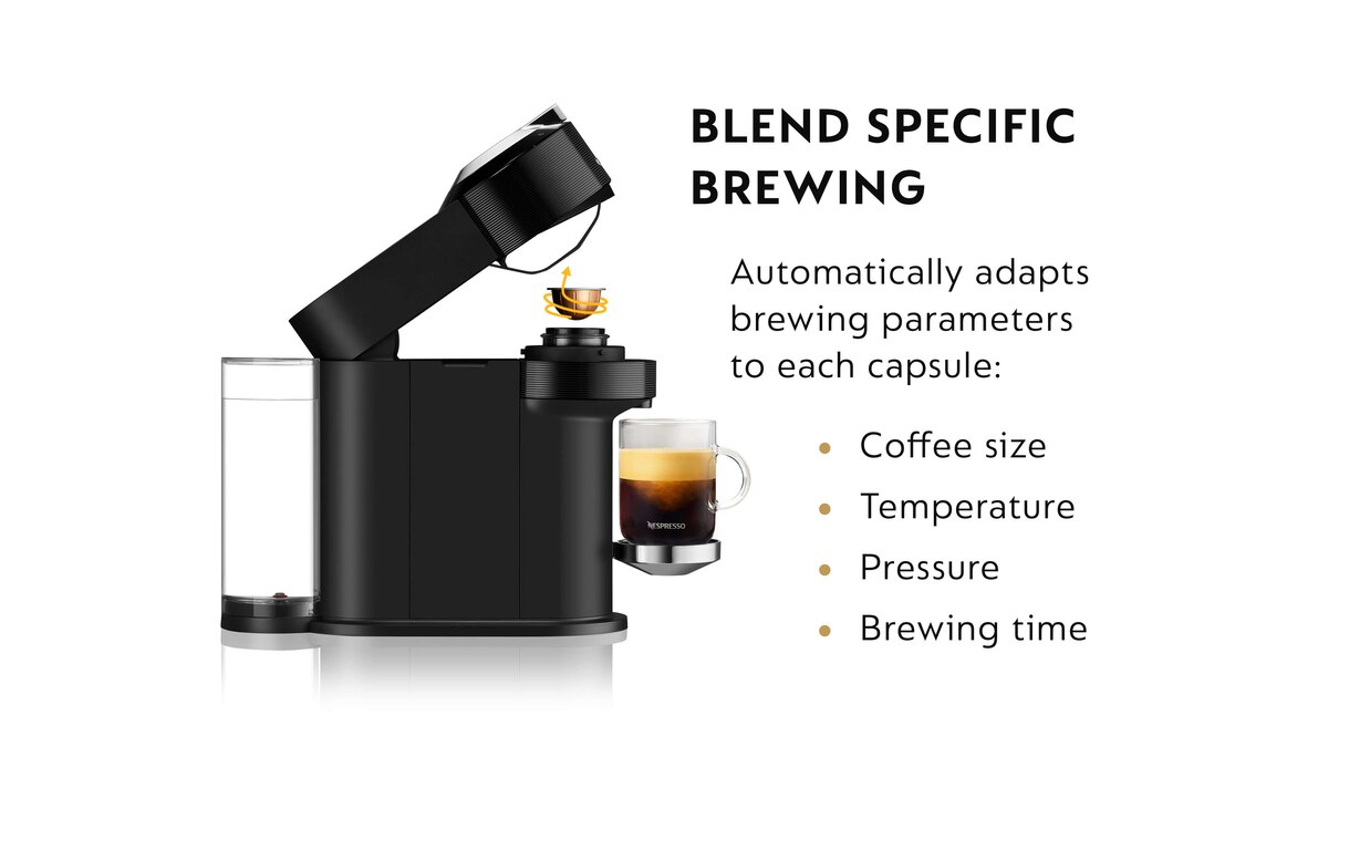 Vertuo Next Premium Black Chrome Coffee Machine Nespresso Usa