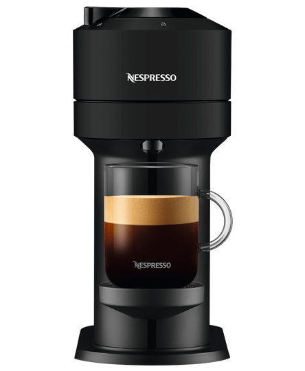 Nespresso Vertuo ブラック エスプレッソマシン 2024年製 Vertuo Next Matt Black Coffee Machine - Nespresso™ Romania