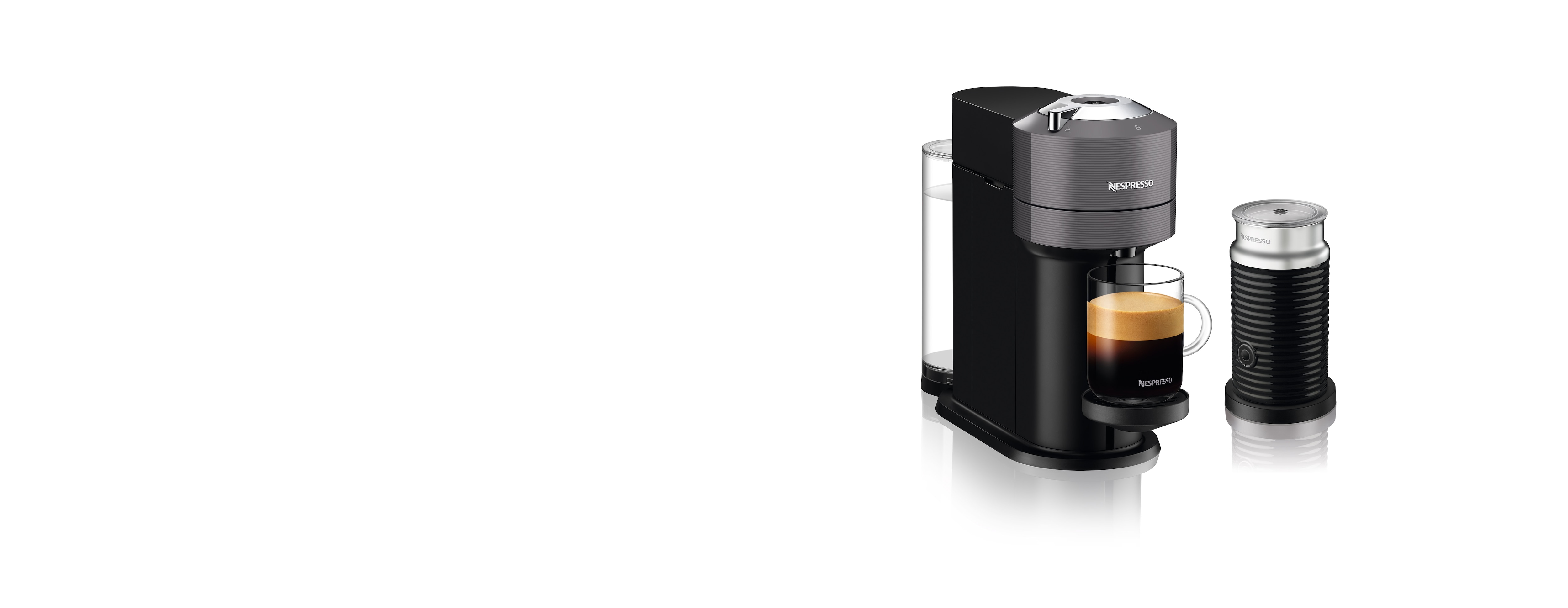 VERTUO Next Dark Grey & Aeroccino3 black - Nespresso