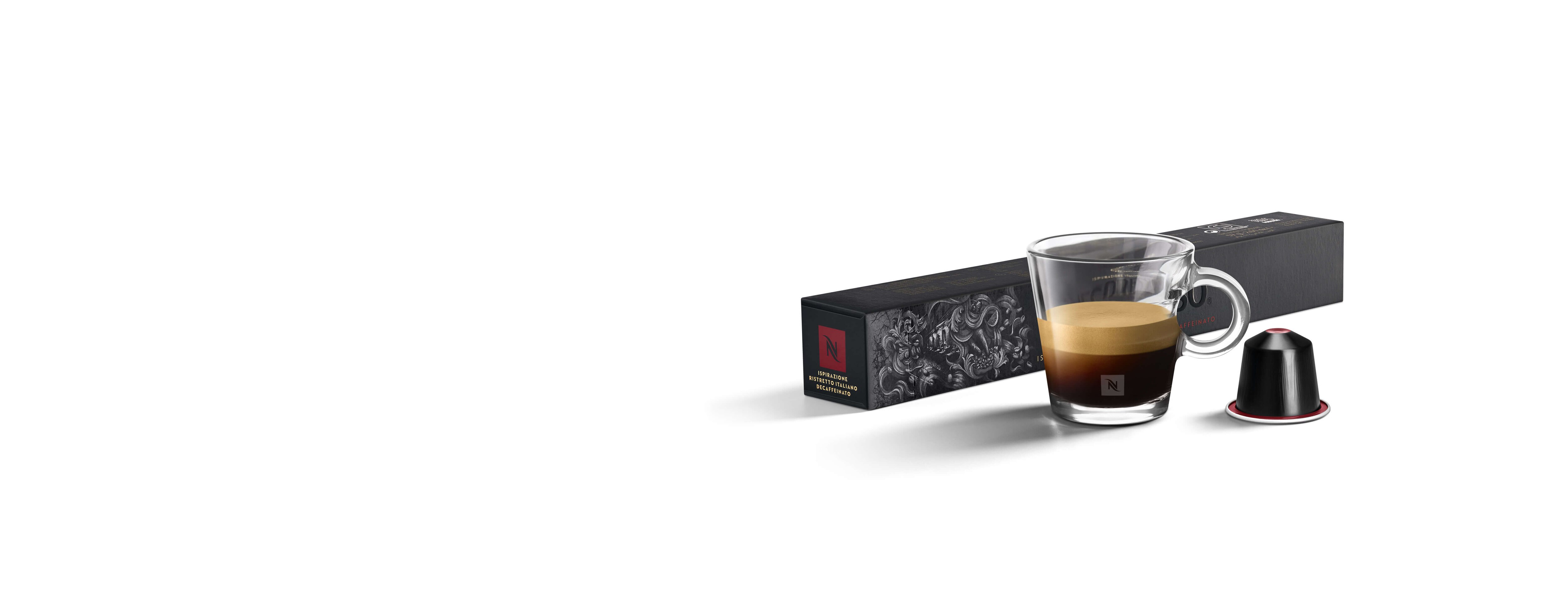 Cápsulas café Ispirazione Ristretto Italiano Decaffeinato | Nespresso™