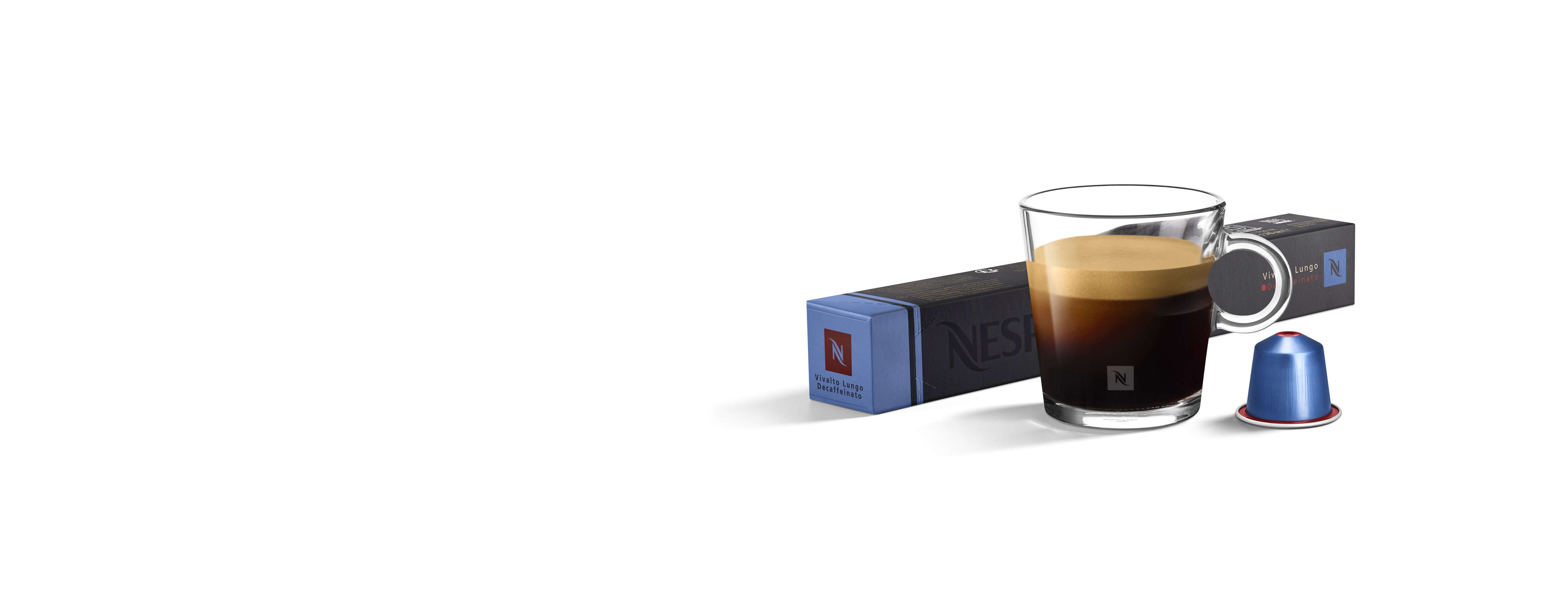 Vivalto Lungo Decaffeinato, Café Descafeinado | Nespresso Chile