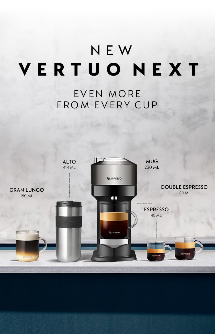 Nespresso Vertuo Next Dark Chrome 