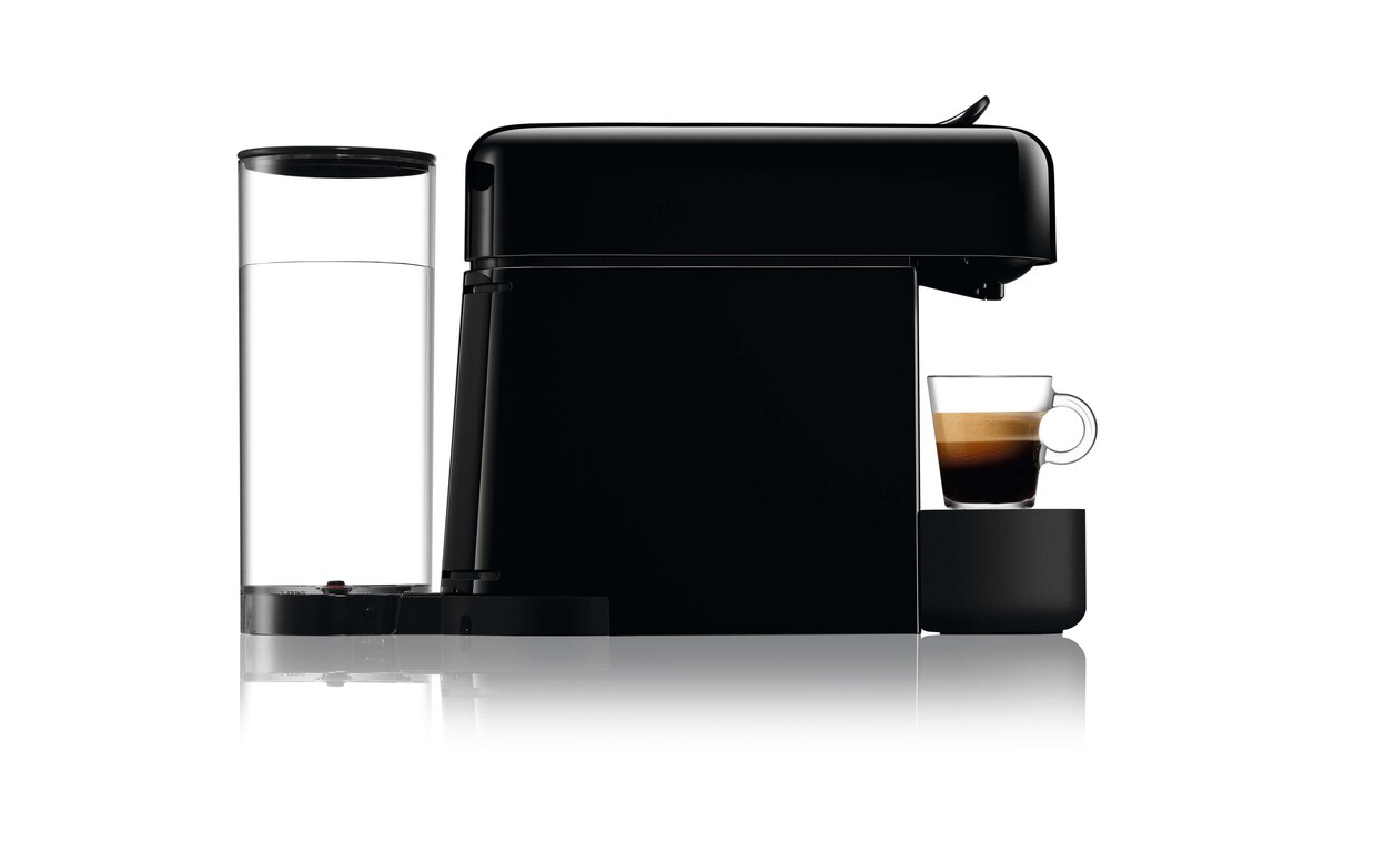 Essenza Plus D45 Facelift Black Coffee Machine Nespresso Romania