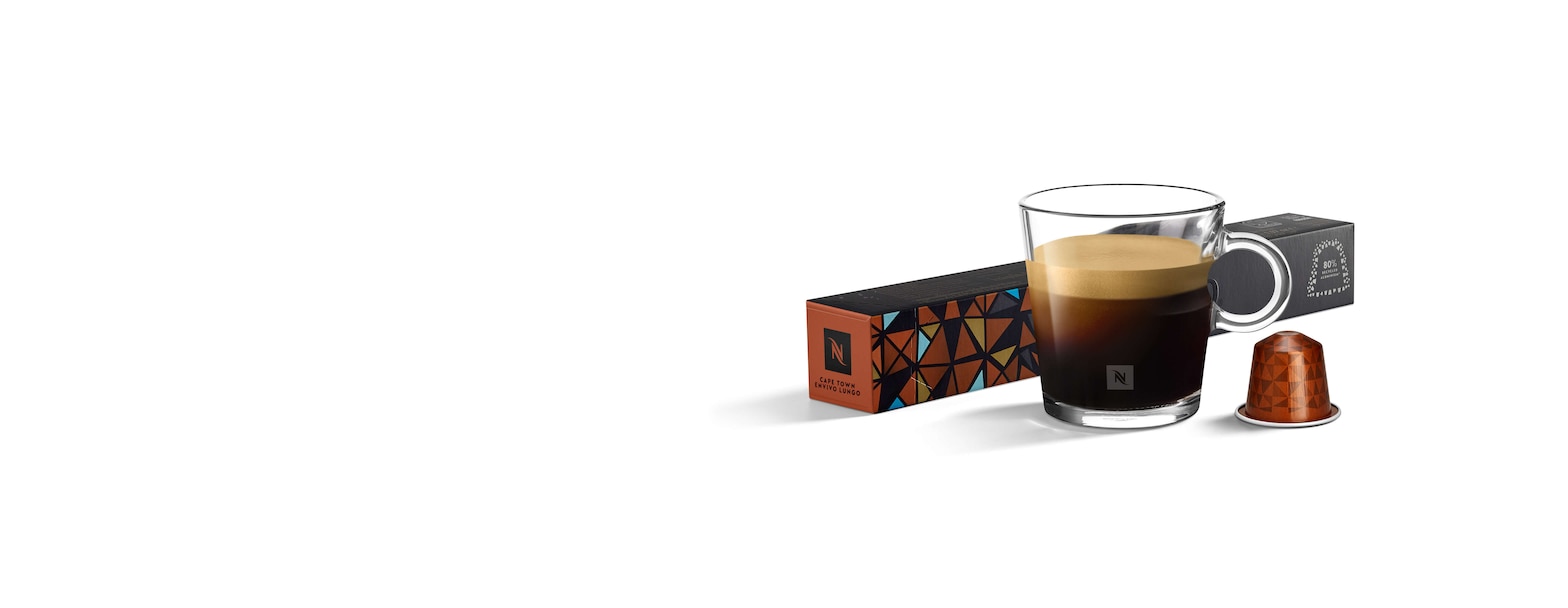 Cape Town Lungo Coffee Capsule Nespresso Türkiye