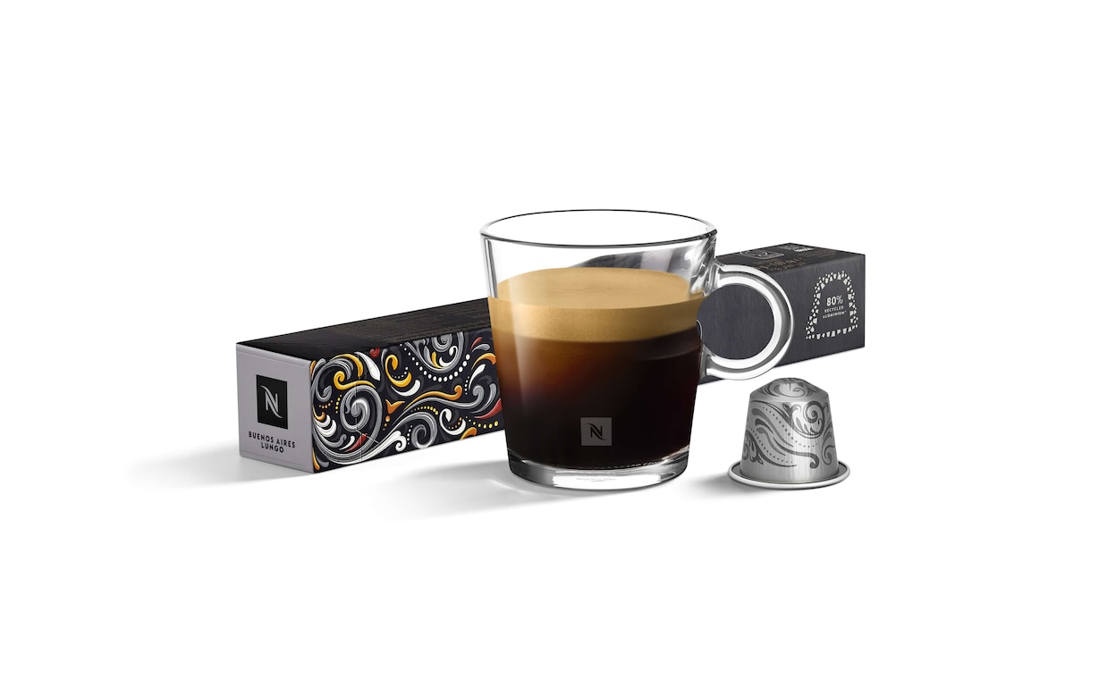 Buenos Aires Lungo Coffee Capsules | Arabica Robusta | Nespresso™ Denmark