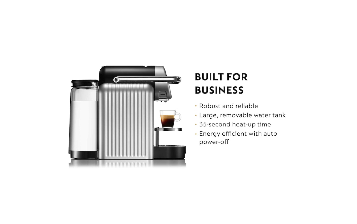 Nespresso Professional Coffee Starter Bundle for Small Businesses, Zenius  Professional Coffee Machine, Taste Experience Coffee Sampling Box,  Recycling Bin and Bags to recycle used capsules: Home & Kitchen 