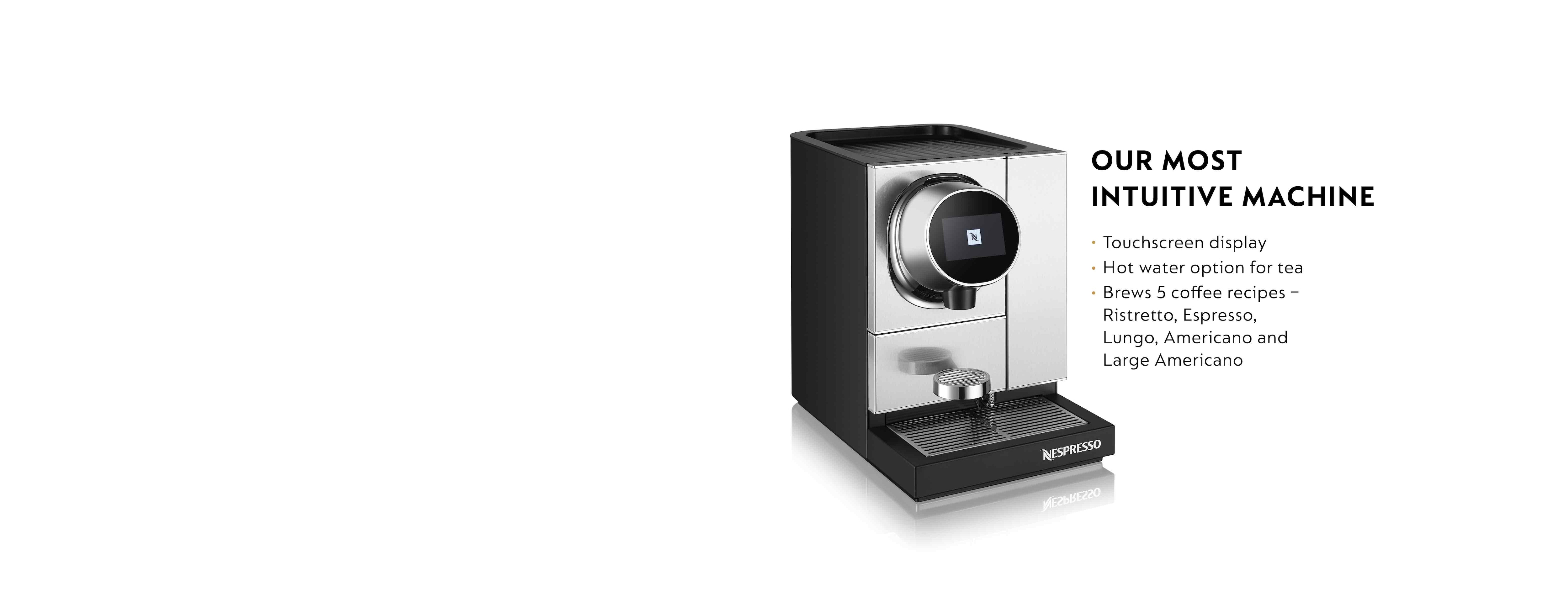 Momento 100 Commercial Espresso Machine Nespresso Pro USA