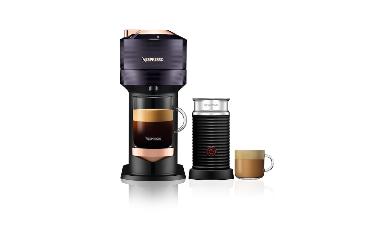 Vertuo Next Coffee Machine and Aeroccino3 Milk Frother - Premium 