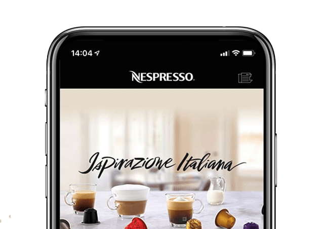 Download App | Order where and you want | Nespresso