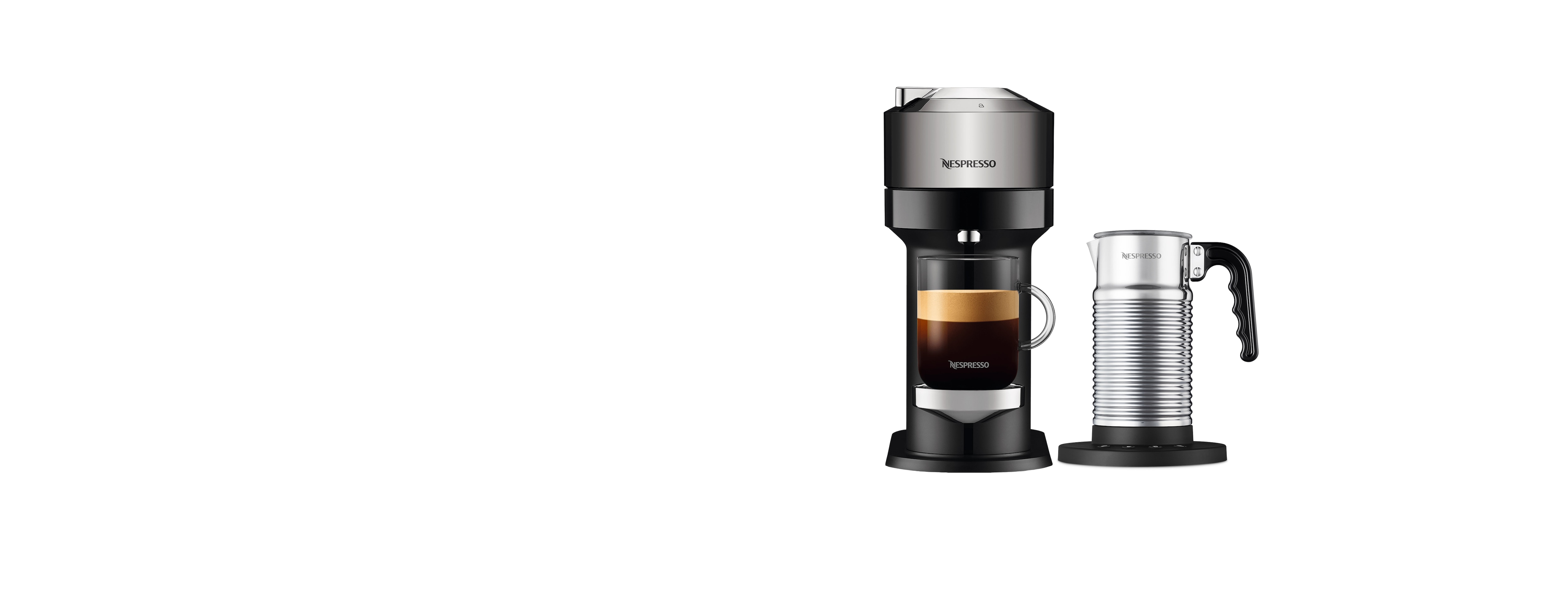 Nespresso Vertuo Deluxe Next Bundle - Vertuo Coffee Machine