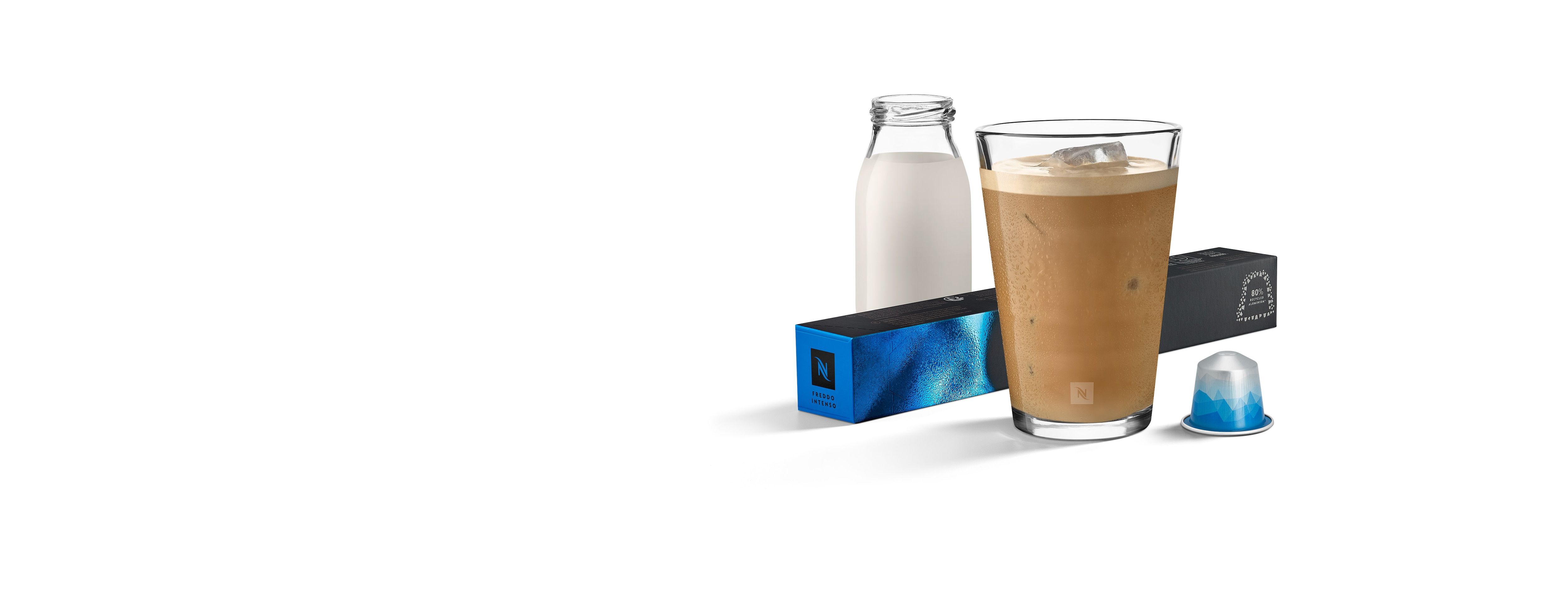 Café intenso con hielo | Freddo Intenso | Nespresso ®