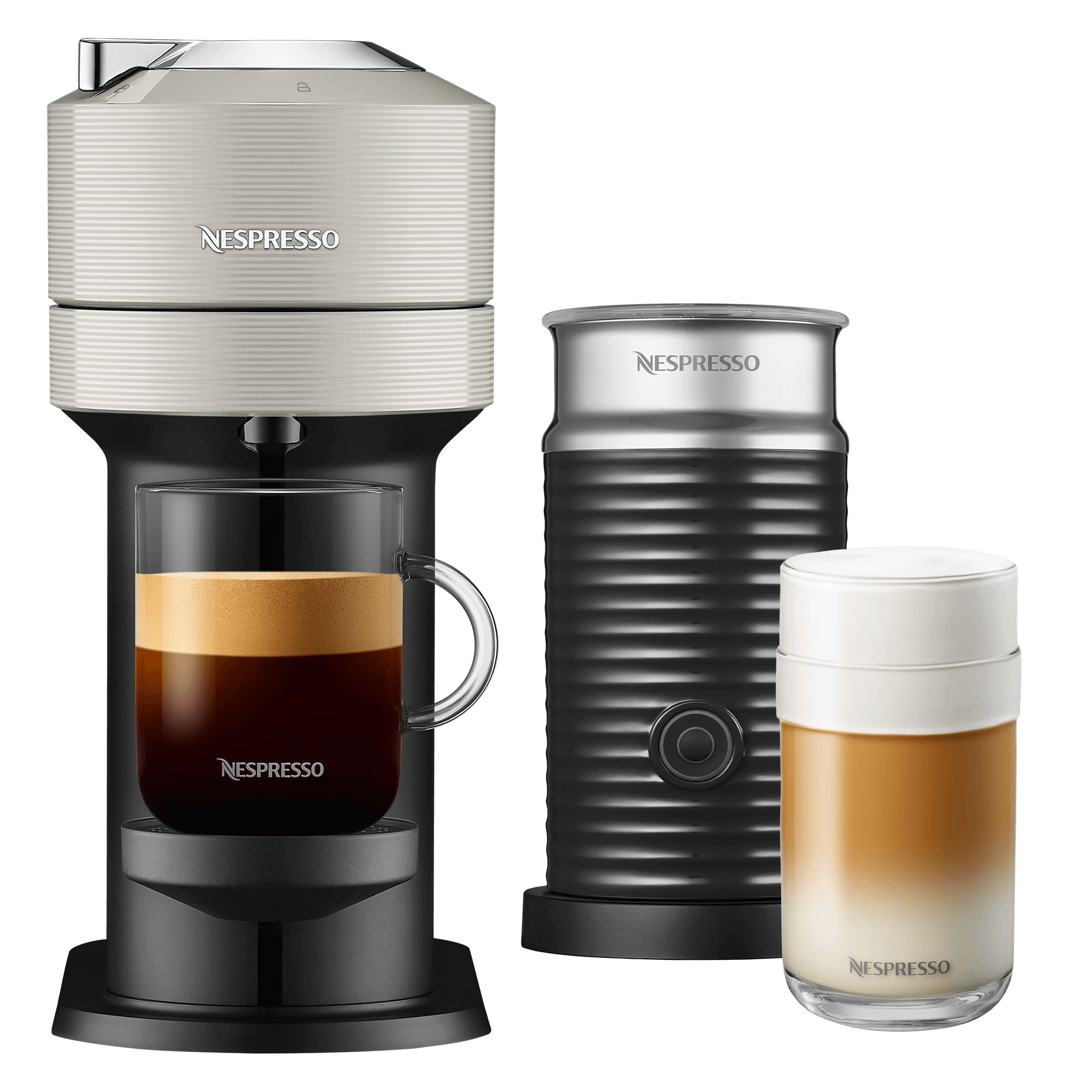 Nespresso Vertuo Pop+ Combination Espresso And Coffee Maker With Milk  Frother By Breville - Gray : Target