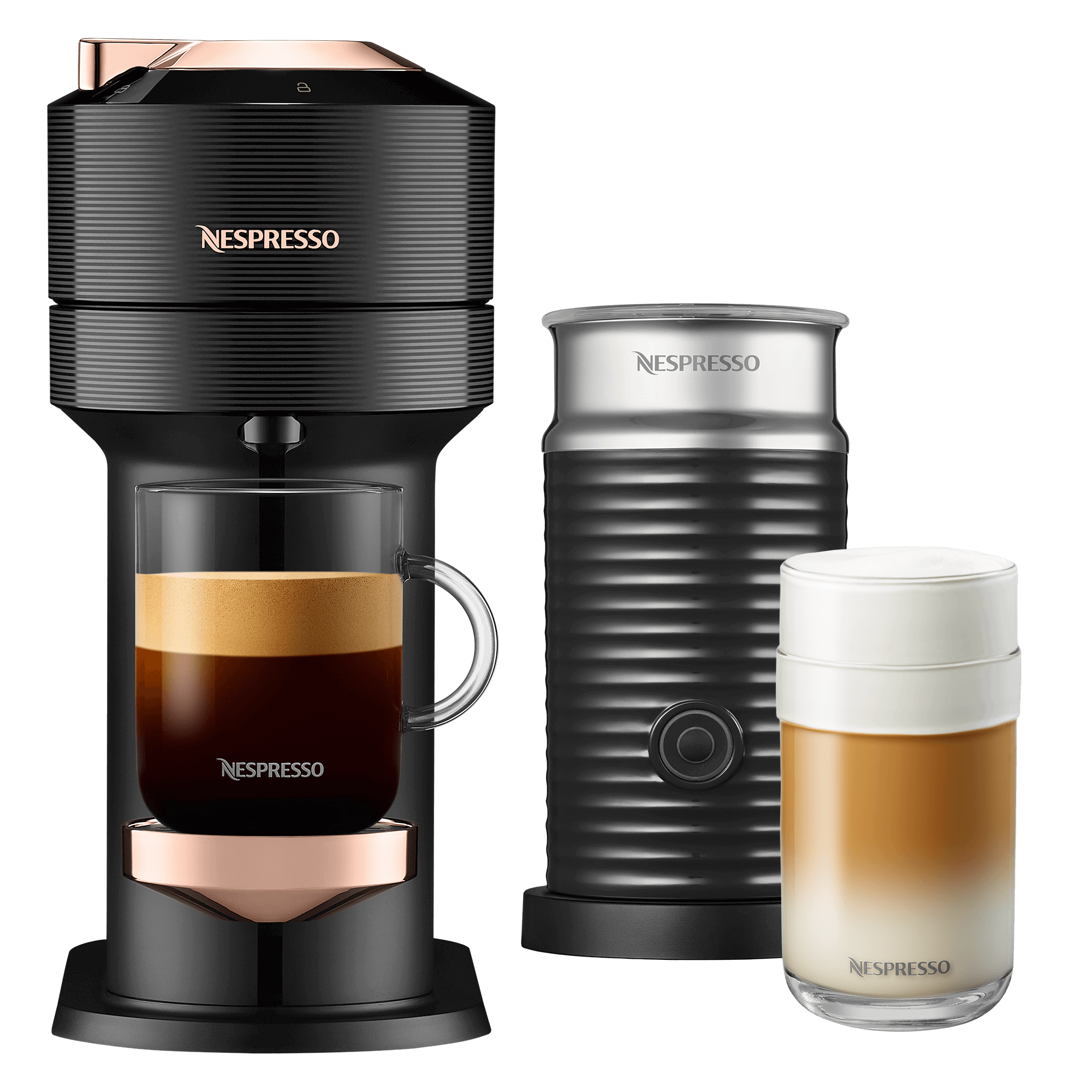 inkt dubbellaag Cyberruimte Vertuo Next Light Gray & Milk Frother Bundle | Vertuo Coffee Machine |  Nespresso USA