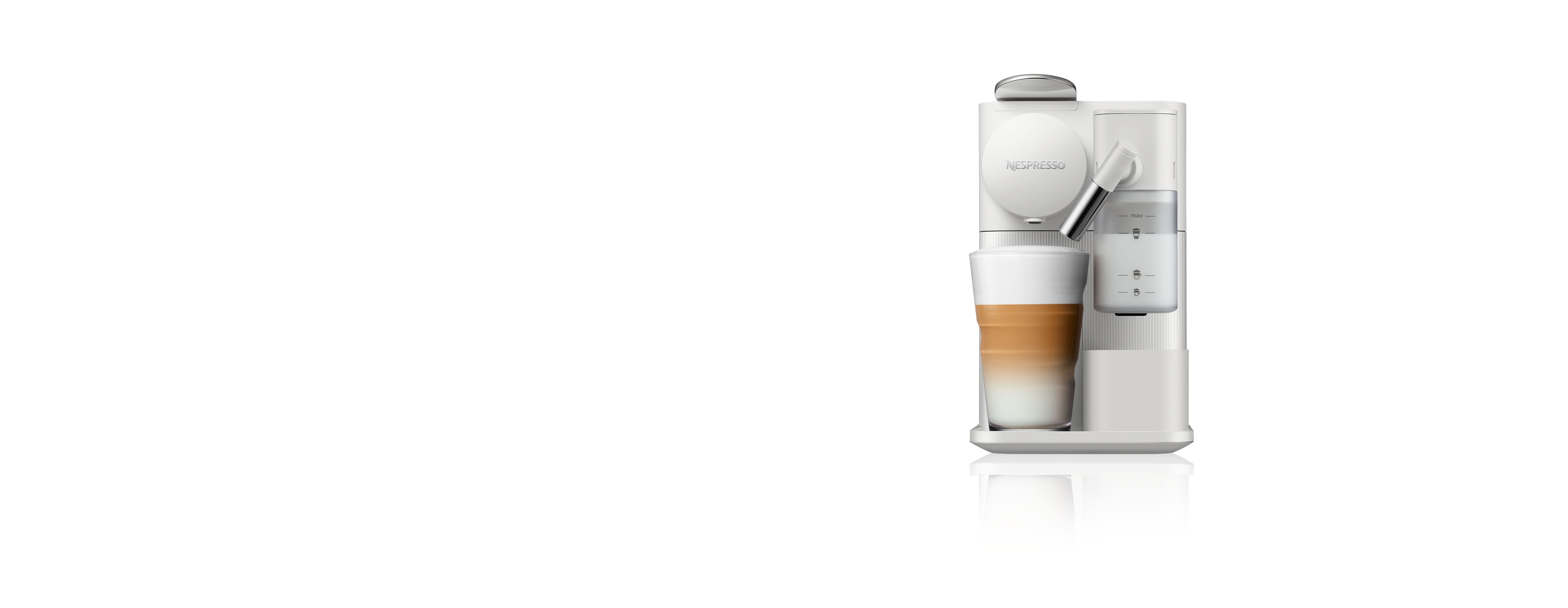 Banzai Vilje humor Lattissima One Porcelain White | Original Coffee Machines | Nespresso™ USA