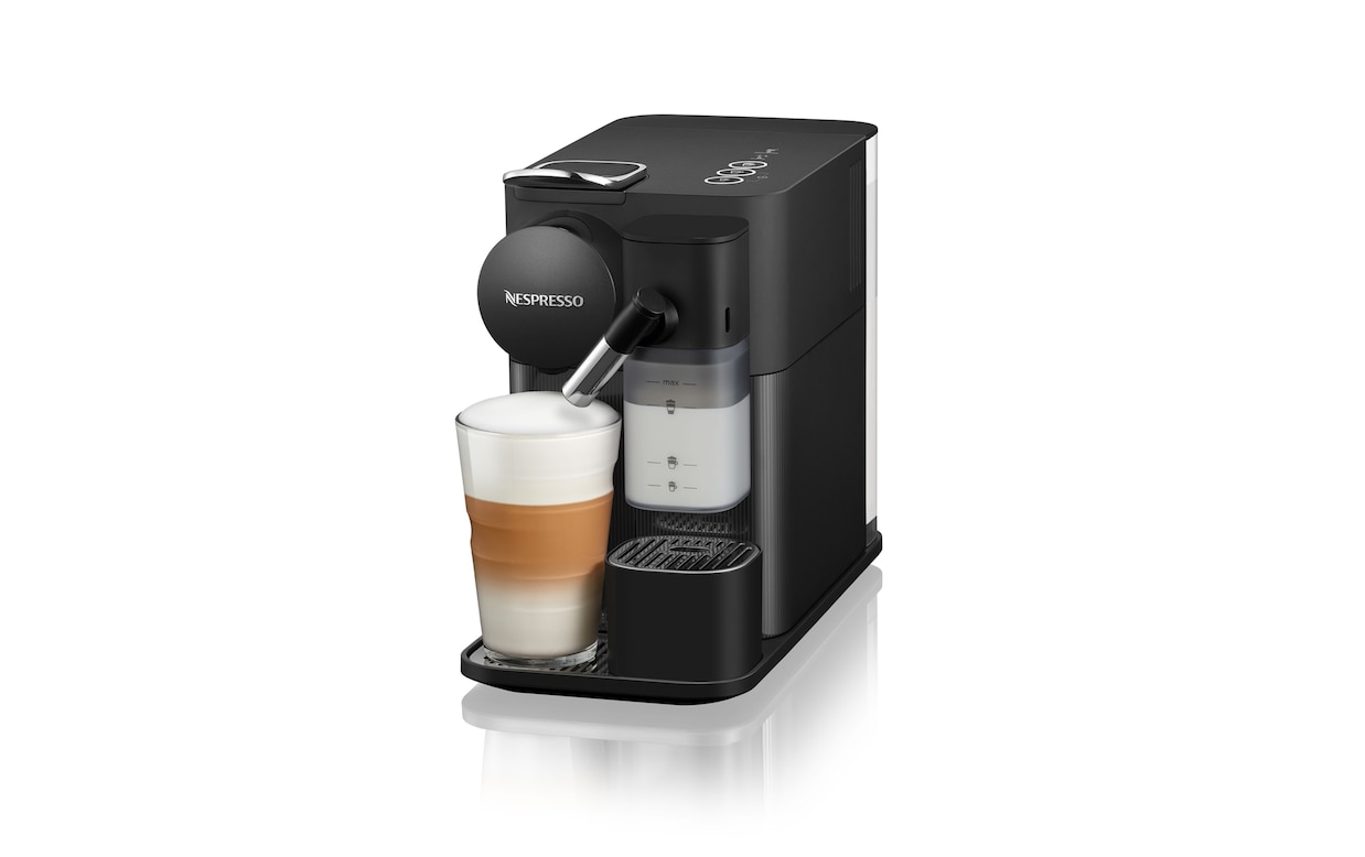 Grusom Rund hvidløg Lattissima One Black | One Touch Milk & Coffee Machine | Nespresso USA