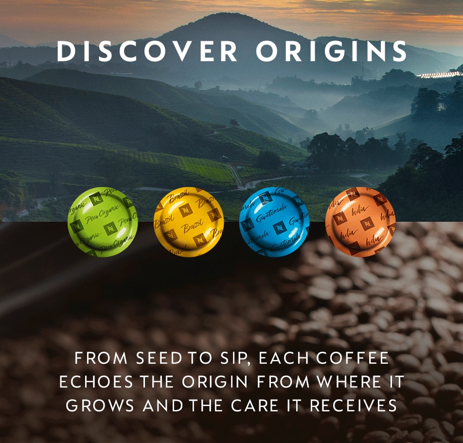 Nespresso Professional Ristretto Origin India - 50 capsules : :  Epicerie