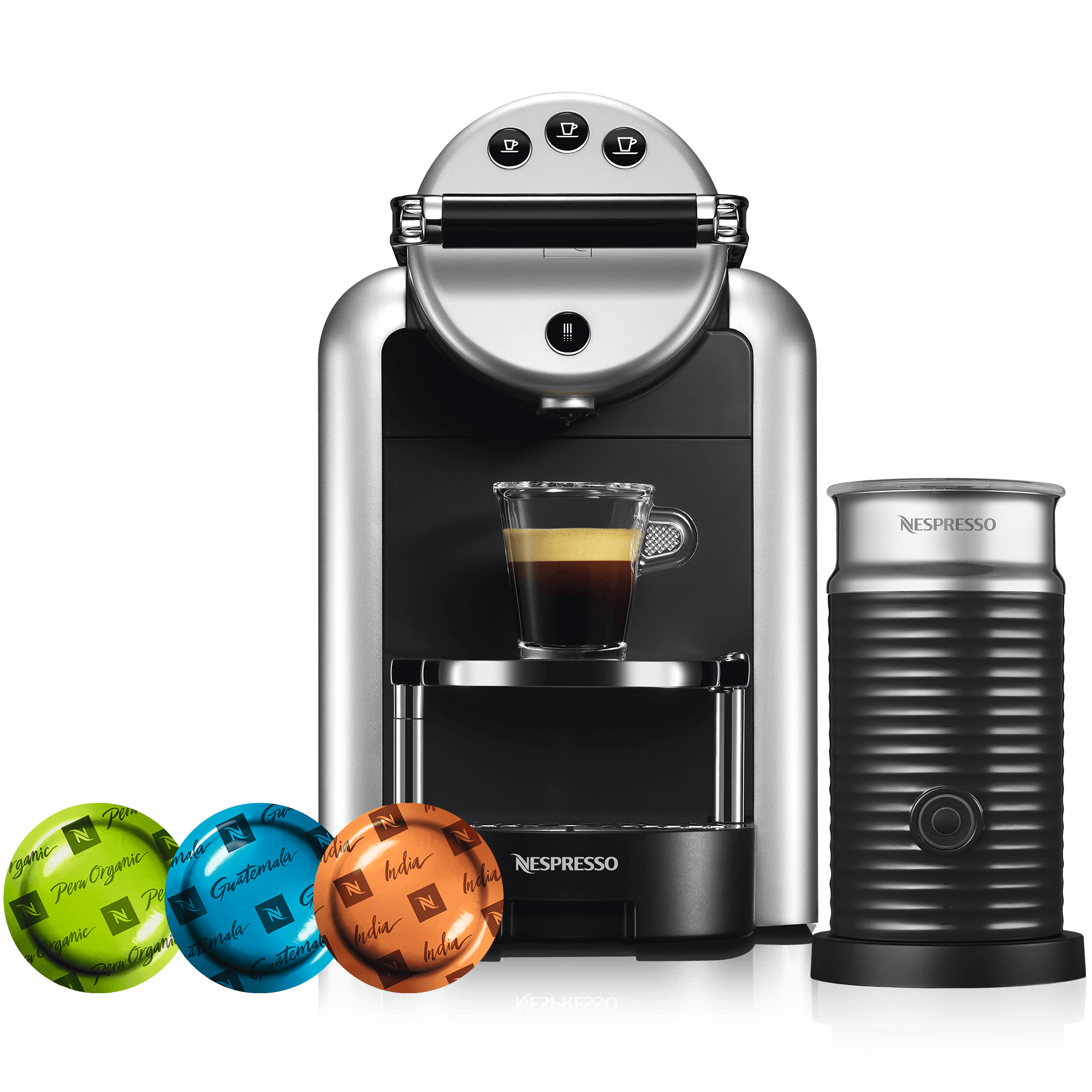 單一產區咖啡組合(黑色奶泡機) | 商務咖啡機| Nespresso 台灣