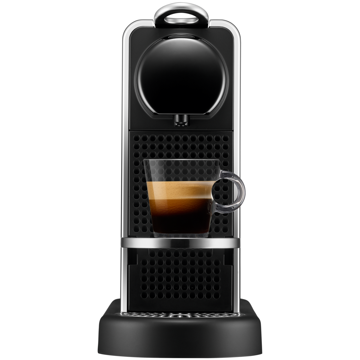 CitiZ Platinum Stainless Steel Coffee Machine | Nespresso
