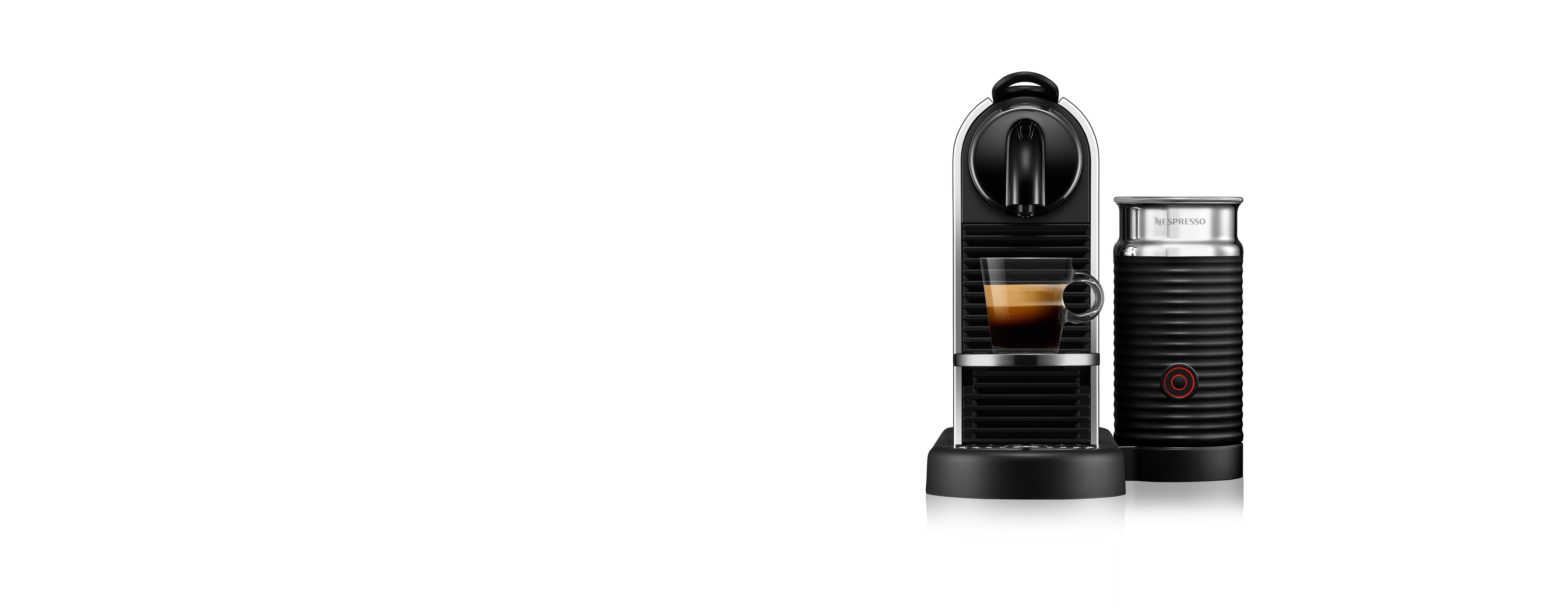 Machine à Capsules Nespresso Chromée Citiz & Milk