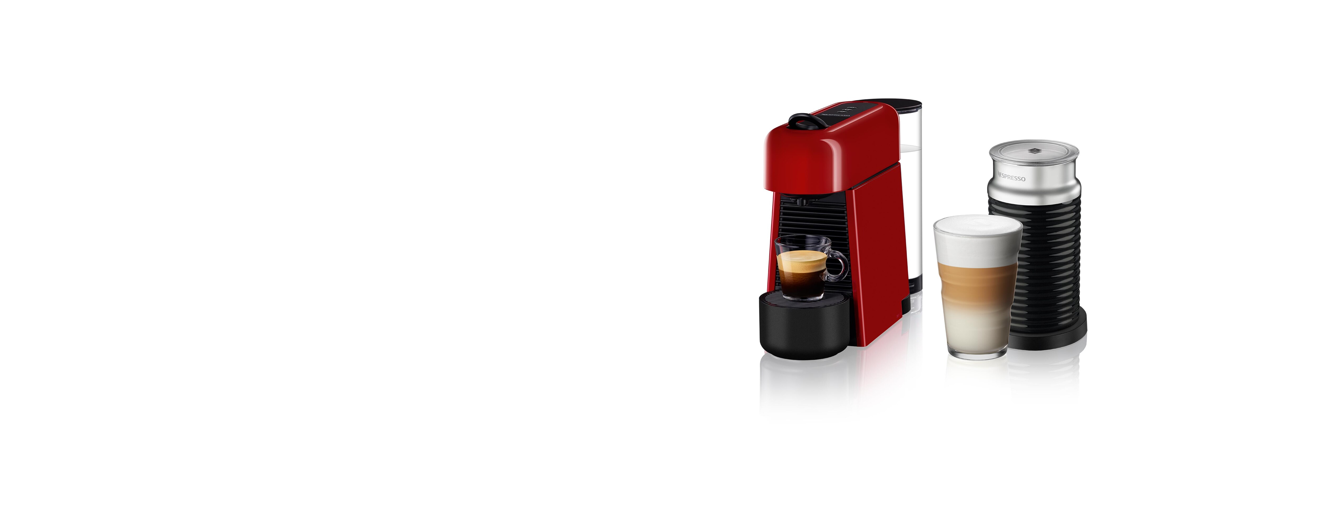 Pack Essenza Plus Red | Máquinas | Nespresso Argentina