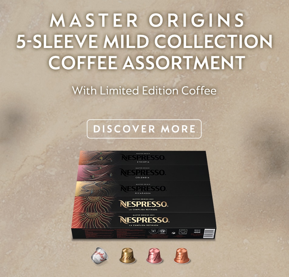 Nespresso Professional Origin Peru Organic 50 Capsule Box Pods For